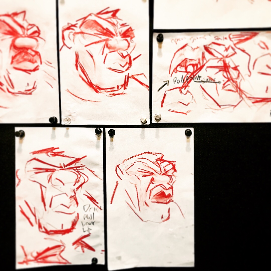 Incredibles 2 - Compactor early Sketches