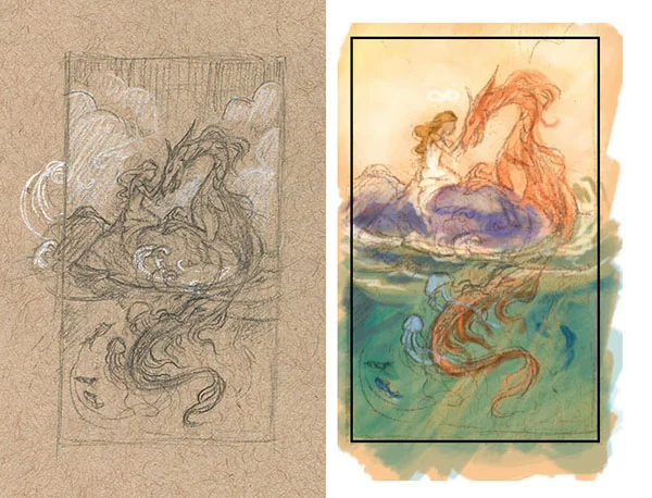 Strength thumbnail sketches