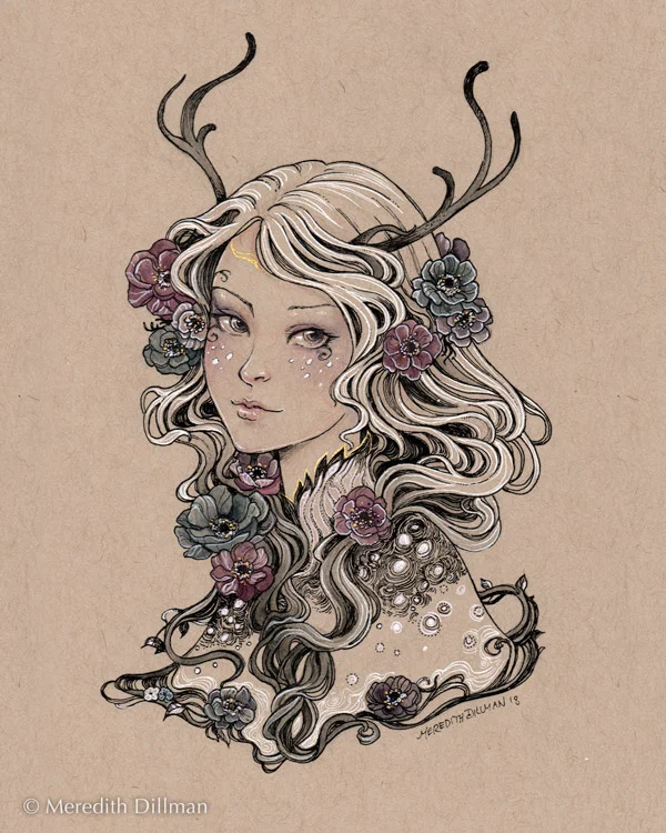 Anemone Faun Ink