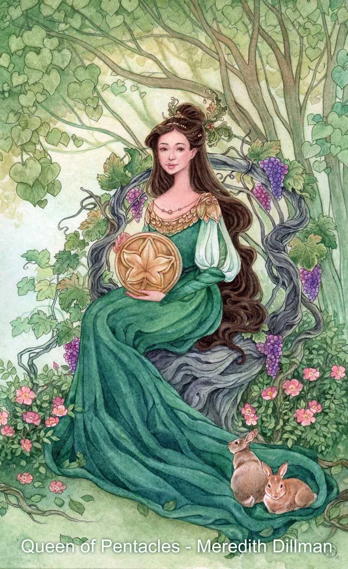 queenofpentacles_78tarot_meredithdillman.jpg