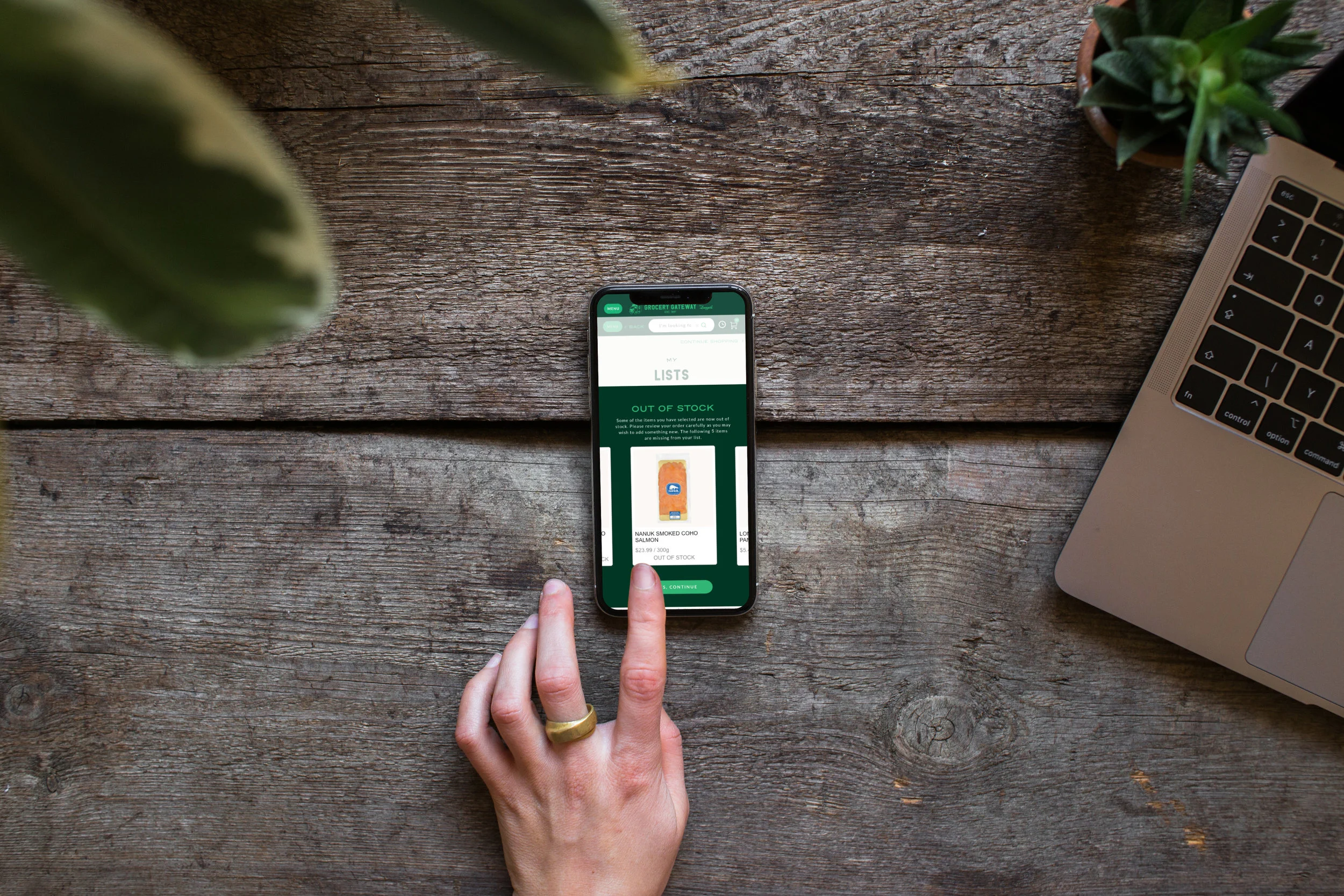 Grocery Gateway My List Redesign Vivian Cheung