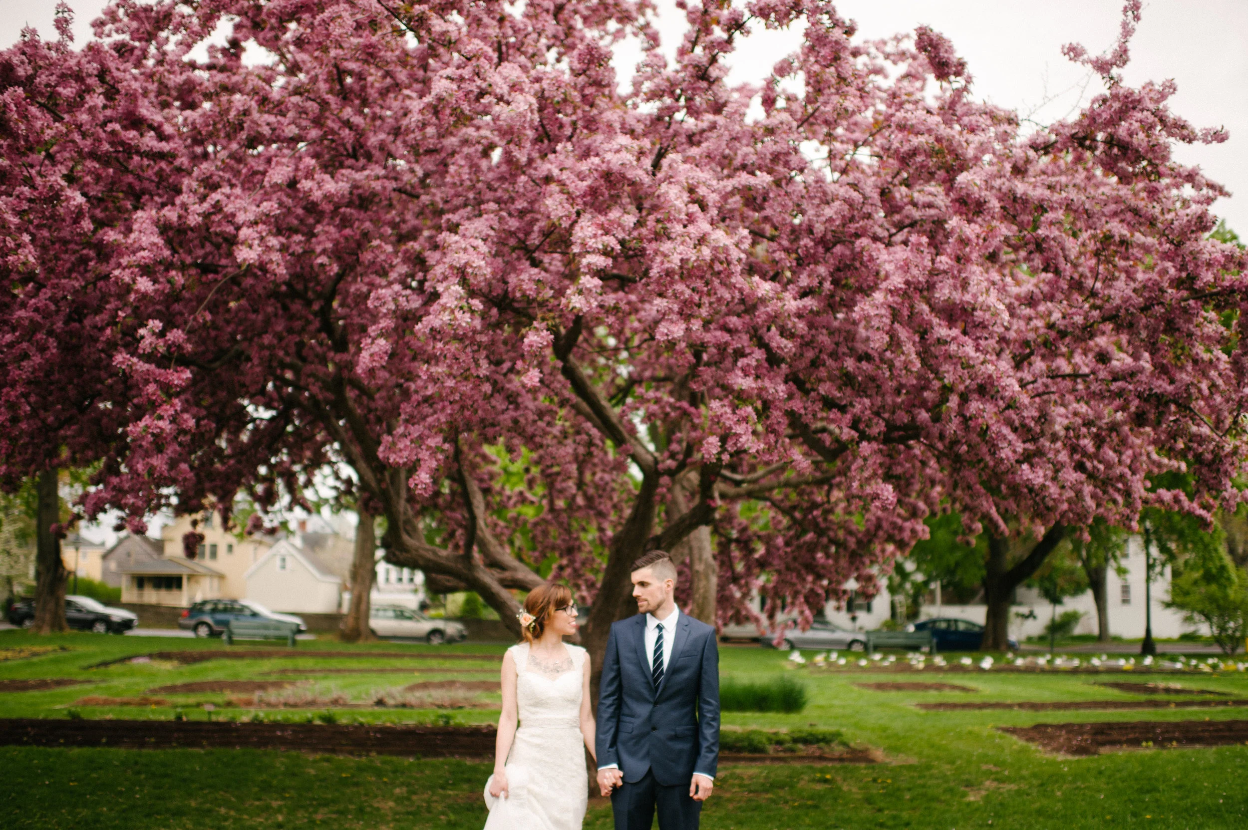 My husband Chris and me on our wedding day - Photo by Aubrey Renee Photography