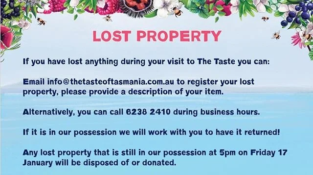 #tasteoftasmania