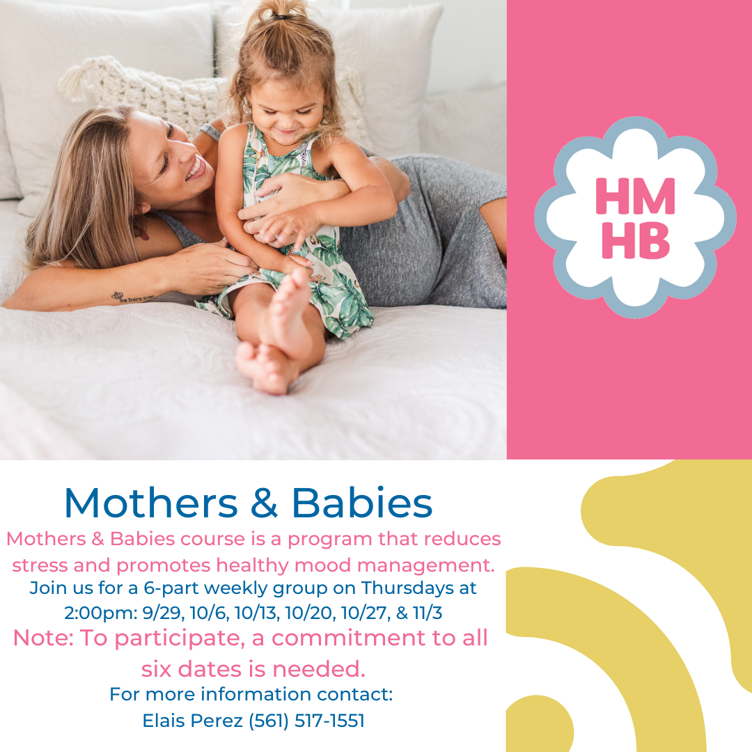 InPerson Mothers & Babies Group — Healthy Mothers Healthy Babies