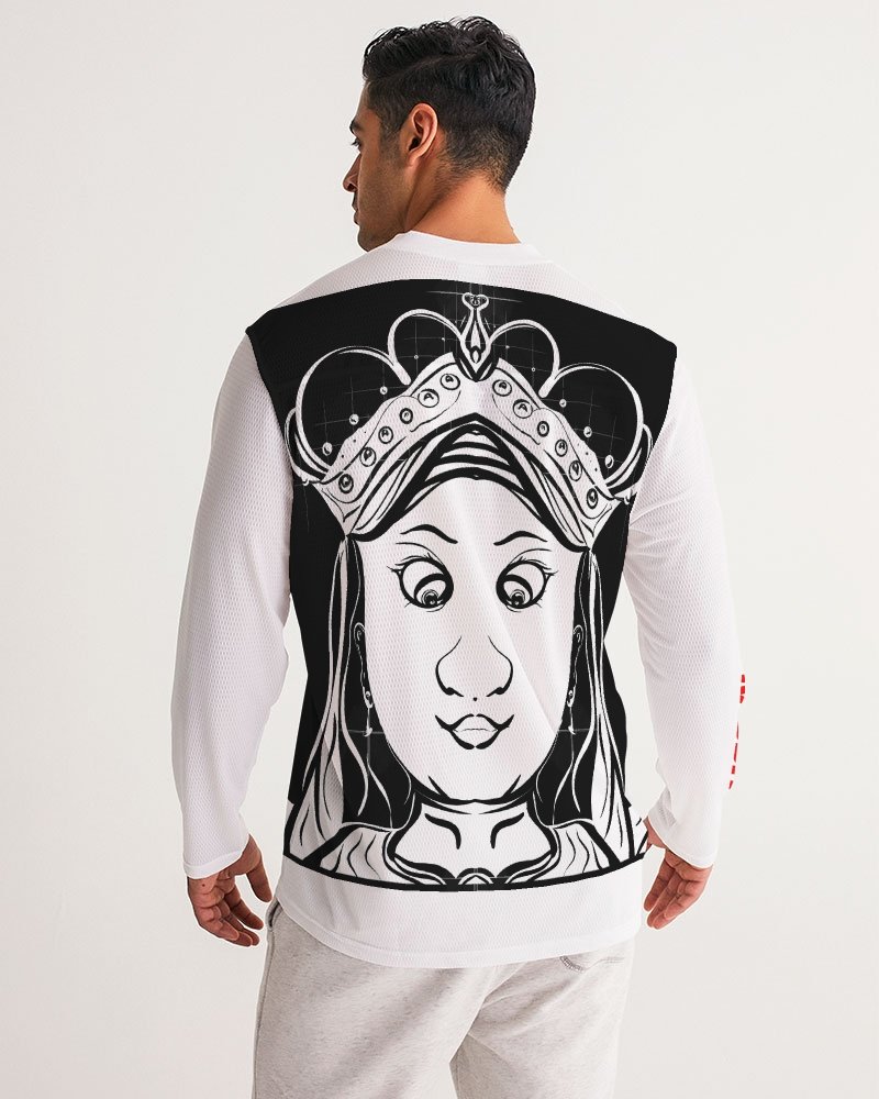 The queen of hearts - Men's Long Sleeve Sports Jersey
