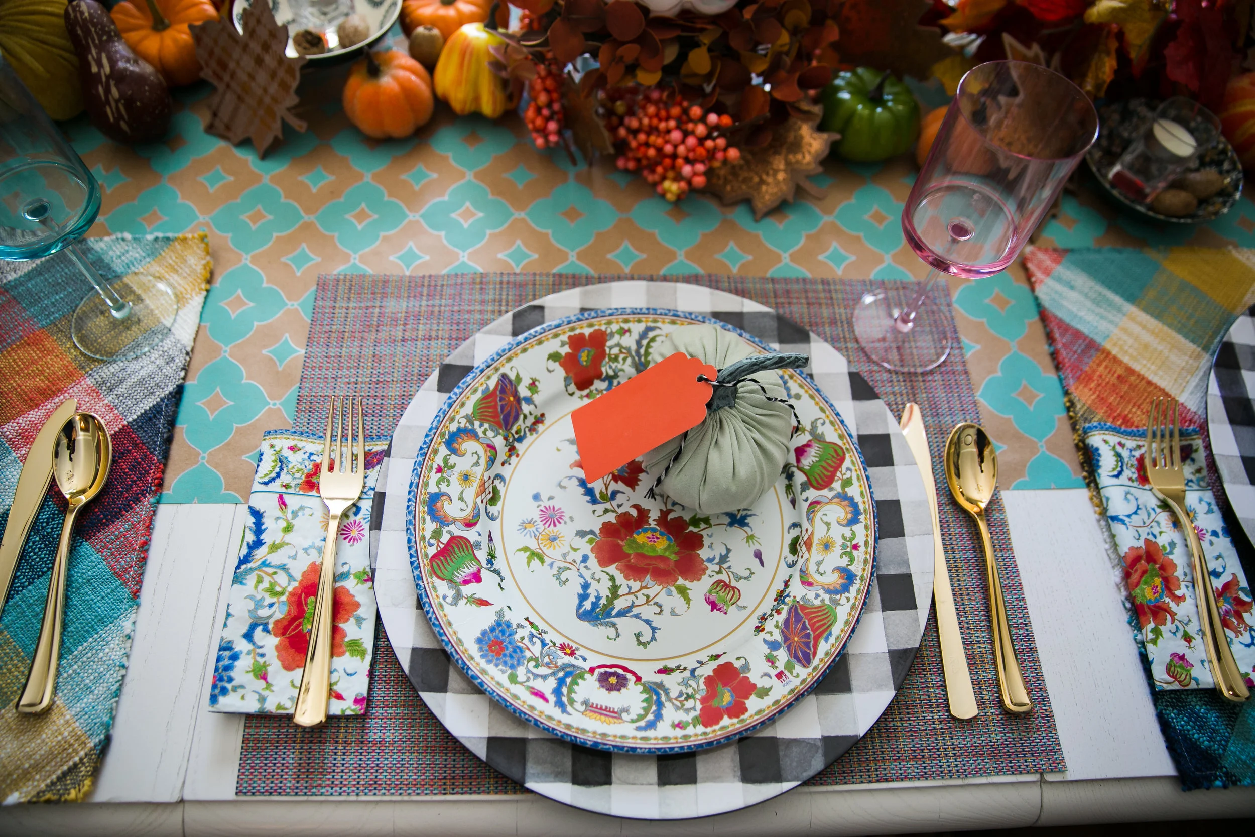 Festive Table Top Styling for the Holidays Willowsford Ladies Night!