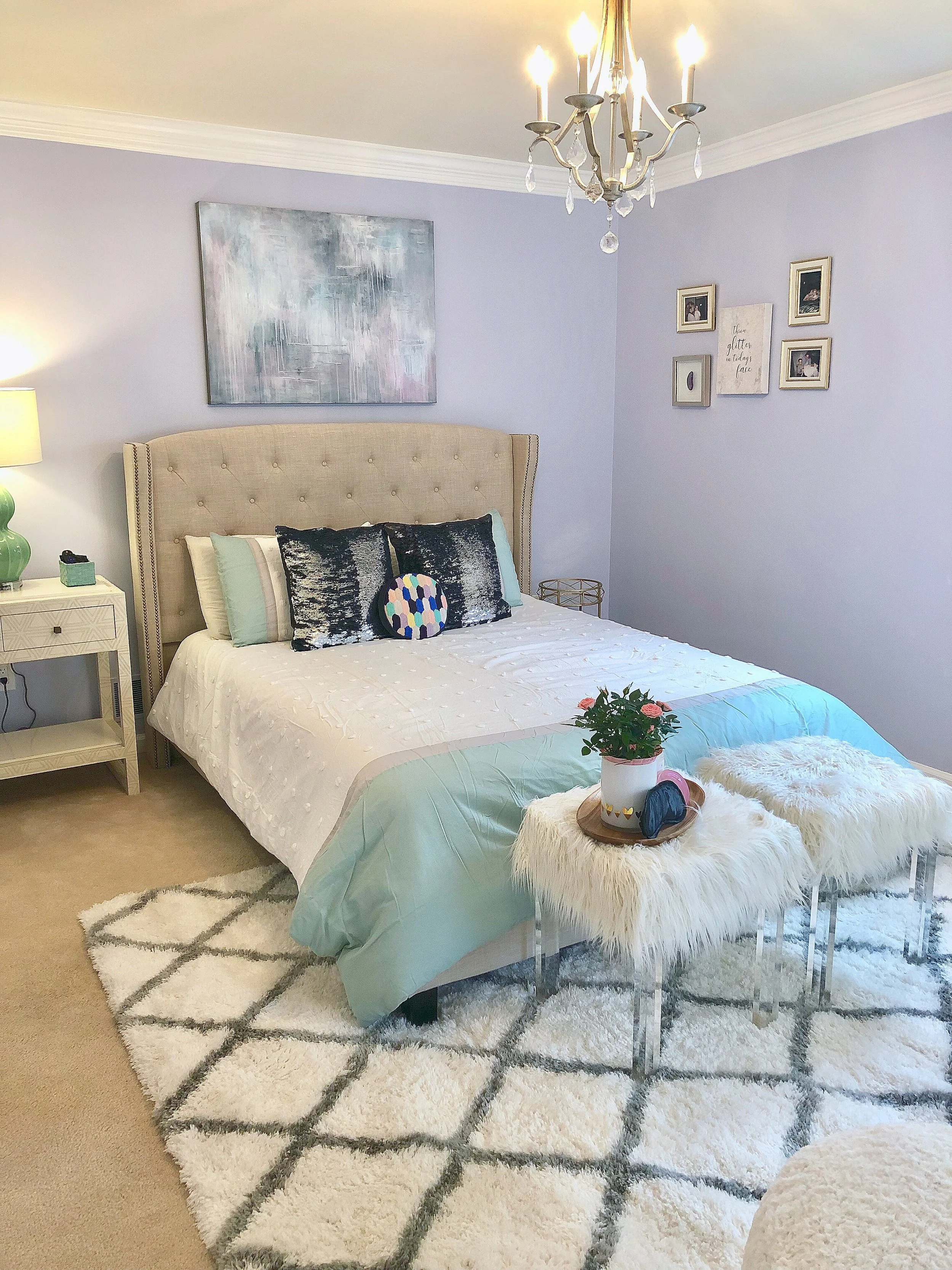 Hannah's Room artwork and chandelier.jpg
