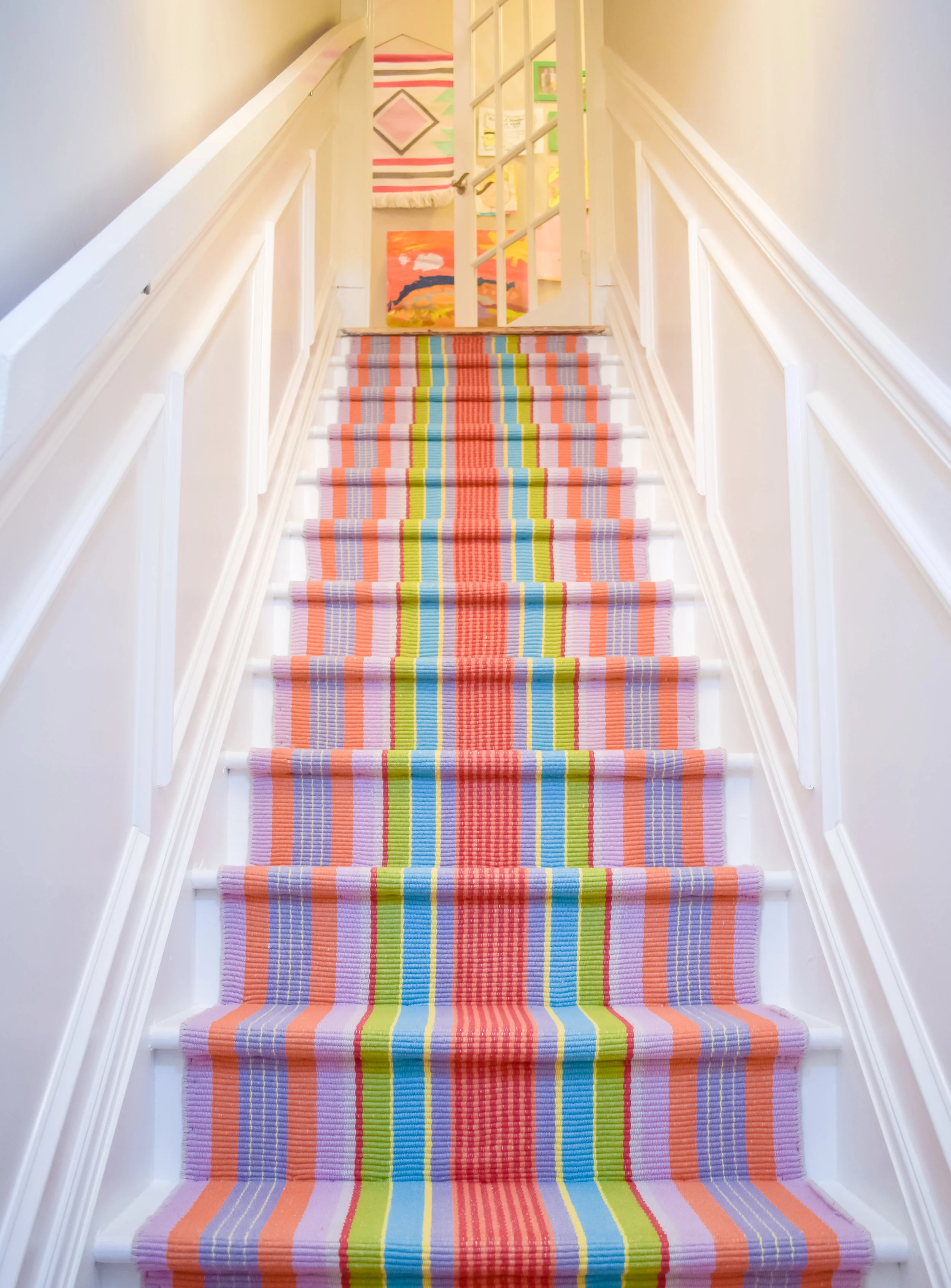 They picked the Dash & Albert Garden stripe which was secretly my favorite. It’s also 40% off right now and I love it!!!!
