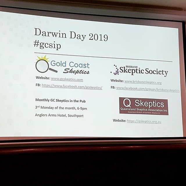 Darwin day 2019. GARG presenting &quot;understanding human evolution one discovery at a time&quot;. #gcsip