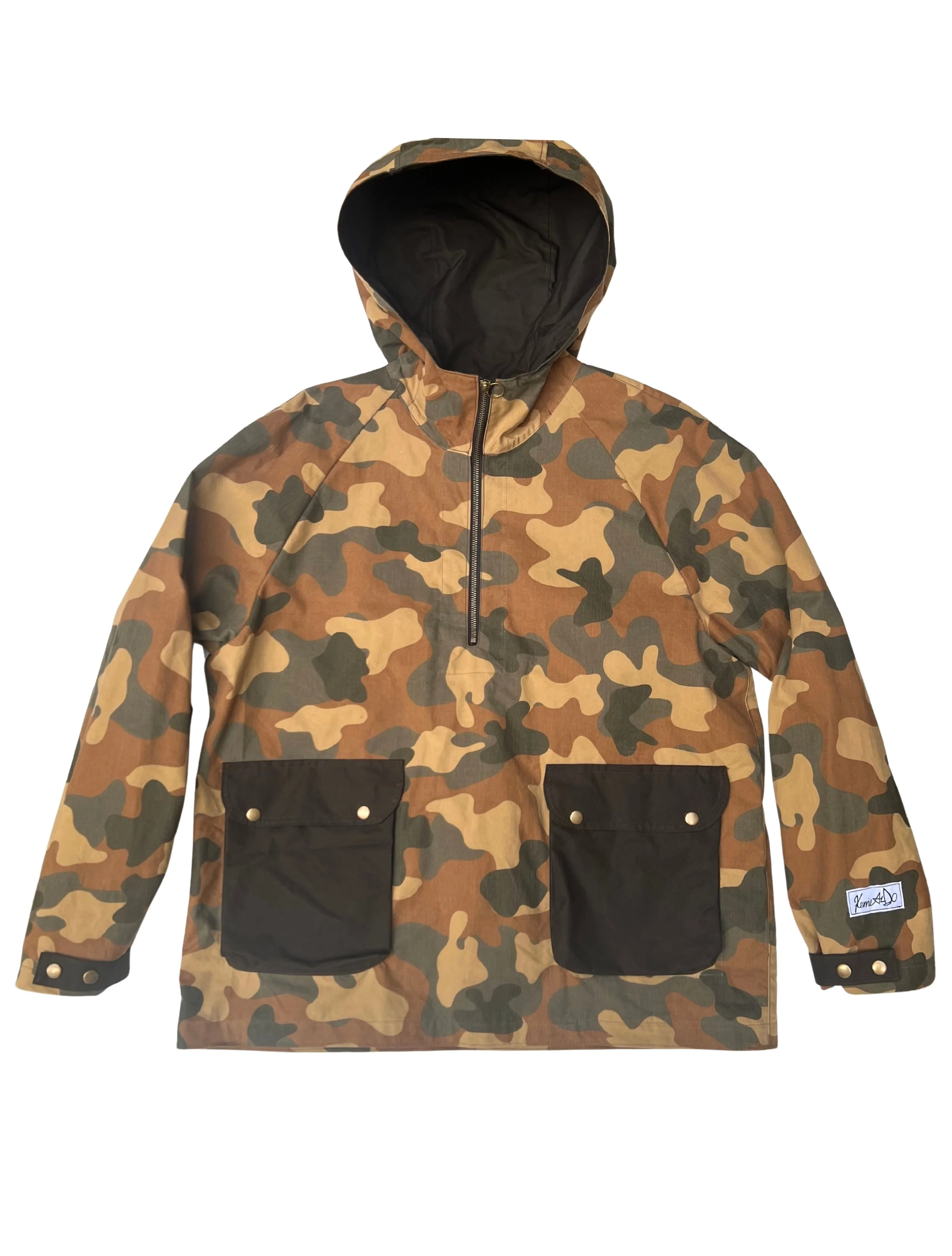 One off 1 - Size L Camo Hybrid Dry Waxed Cotton Smock