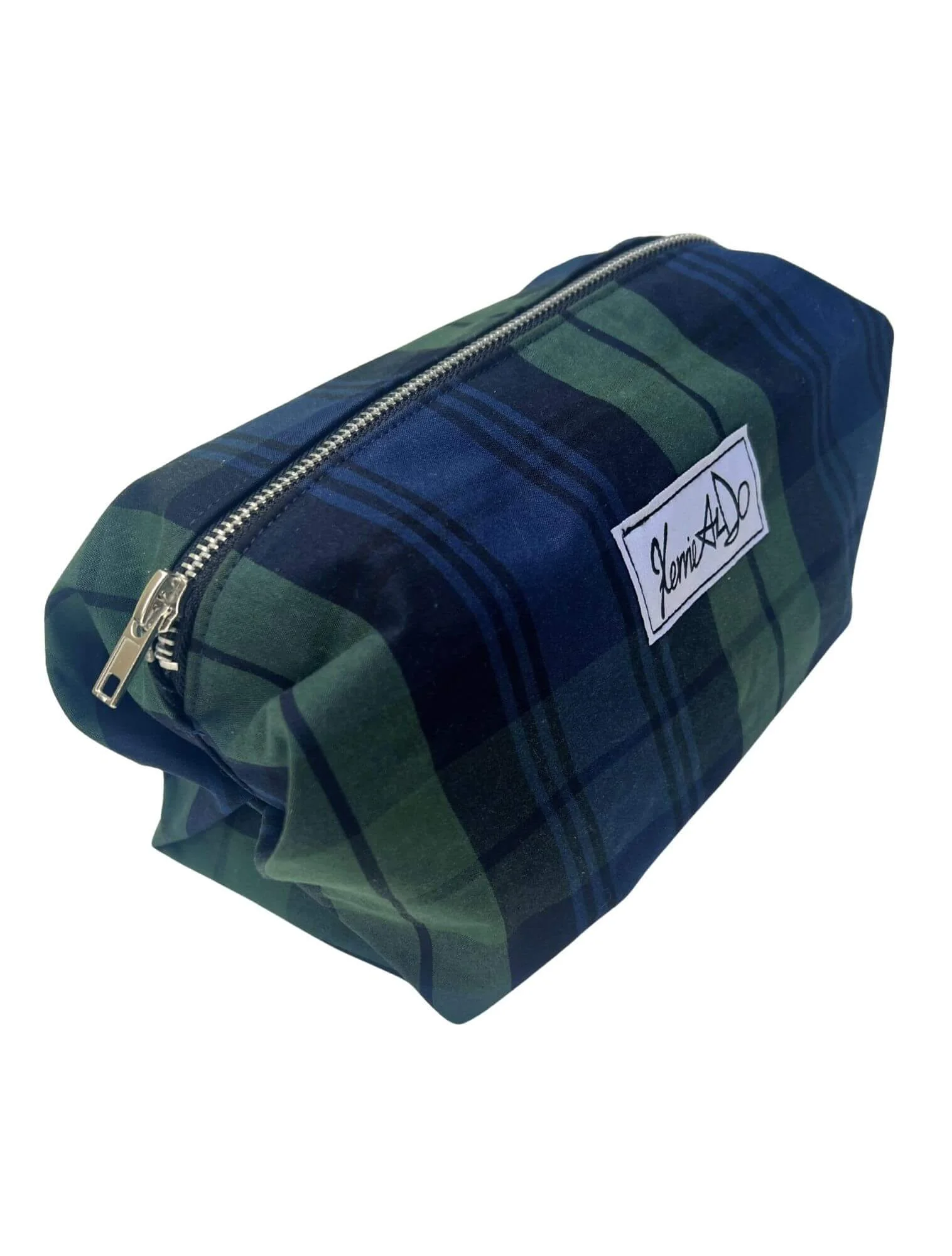 Blackwatch Tartan Waxed Cotton Washbag