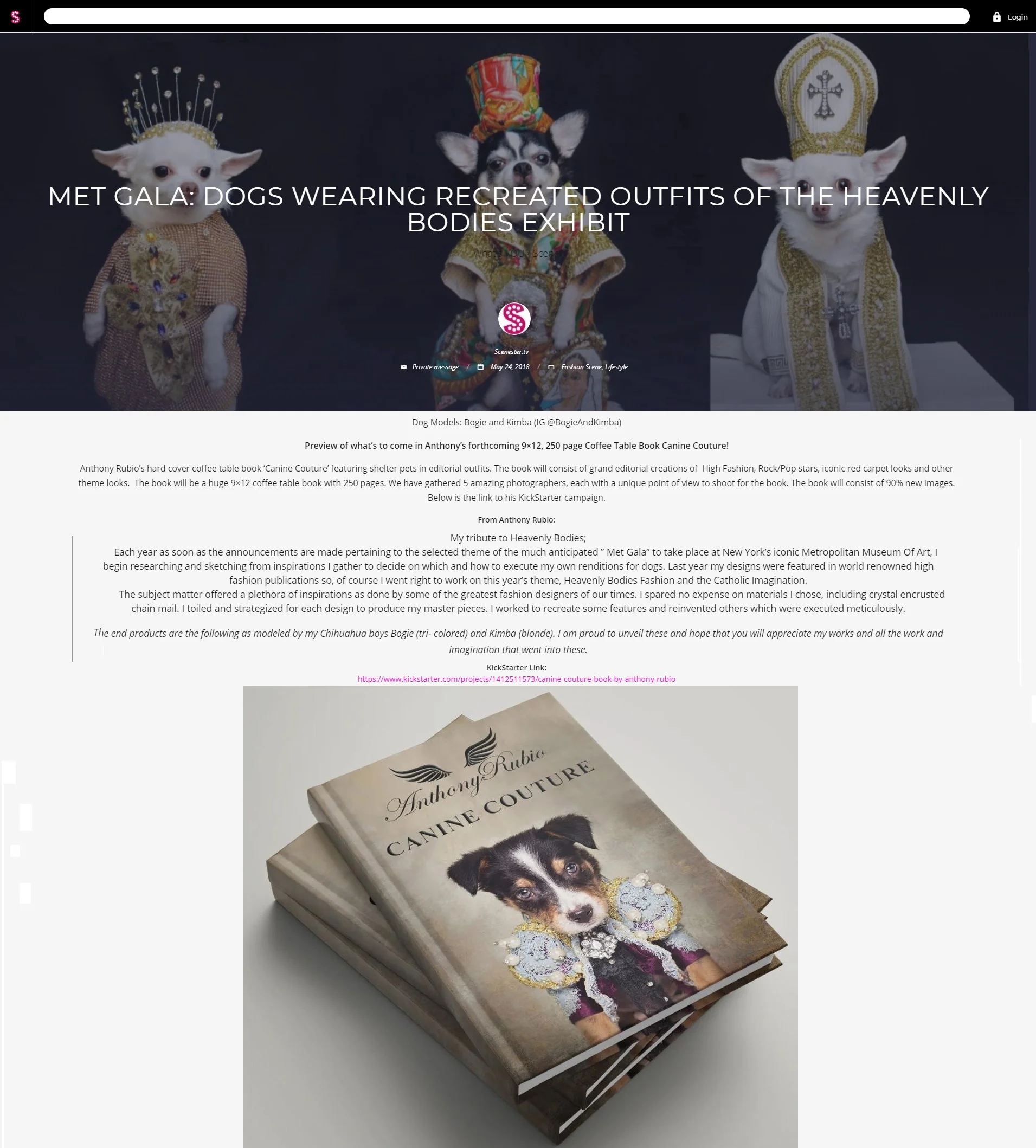 Anthony Rubio, Met Gala 2018, Heavenly Bodies, Dog Fashion,  558801 new 100.jpg