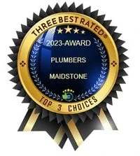 Award 2023 Best 3 Rated Plumber Maidstone