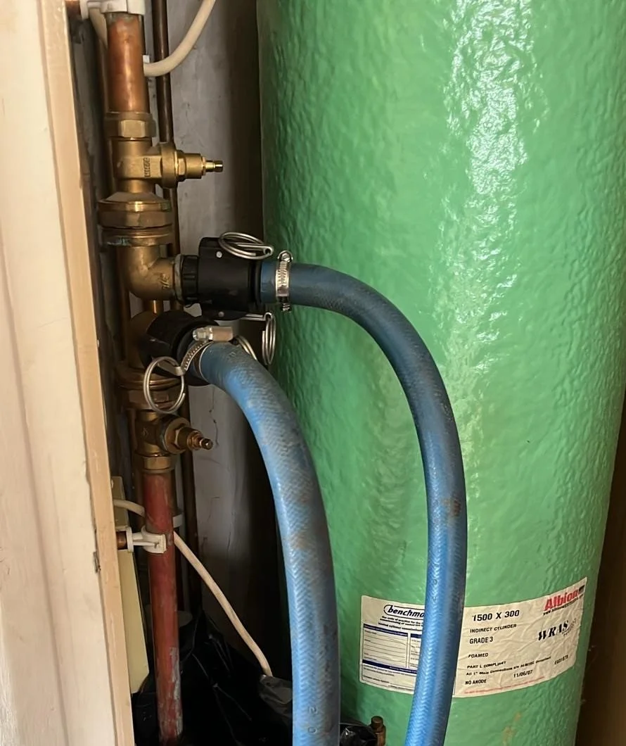 Central heating power flushing in Maidstone