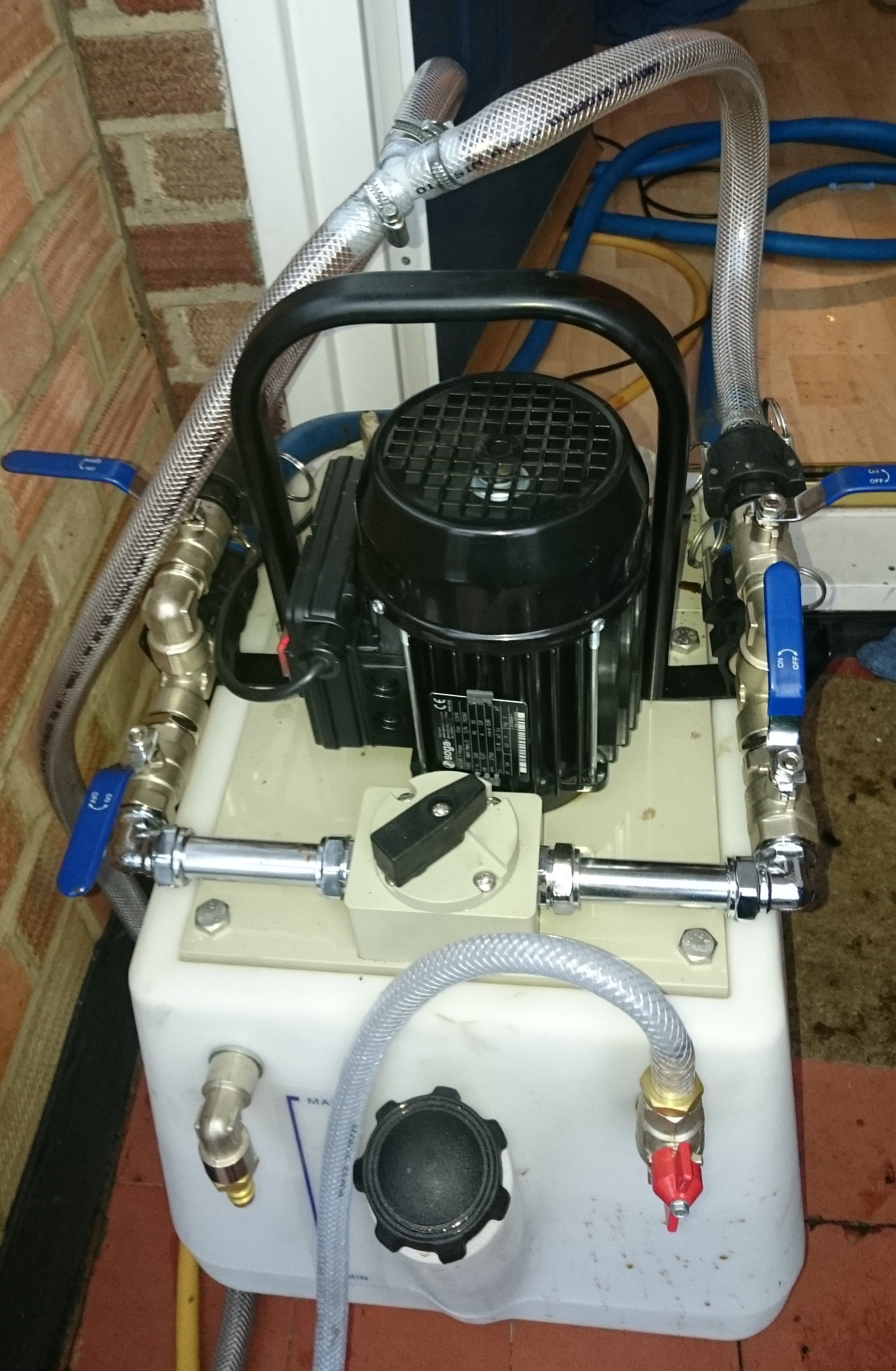 Power Flush Machine