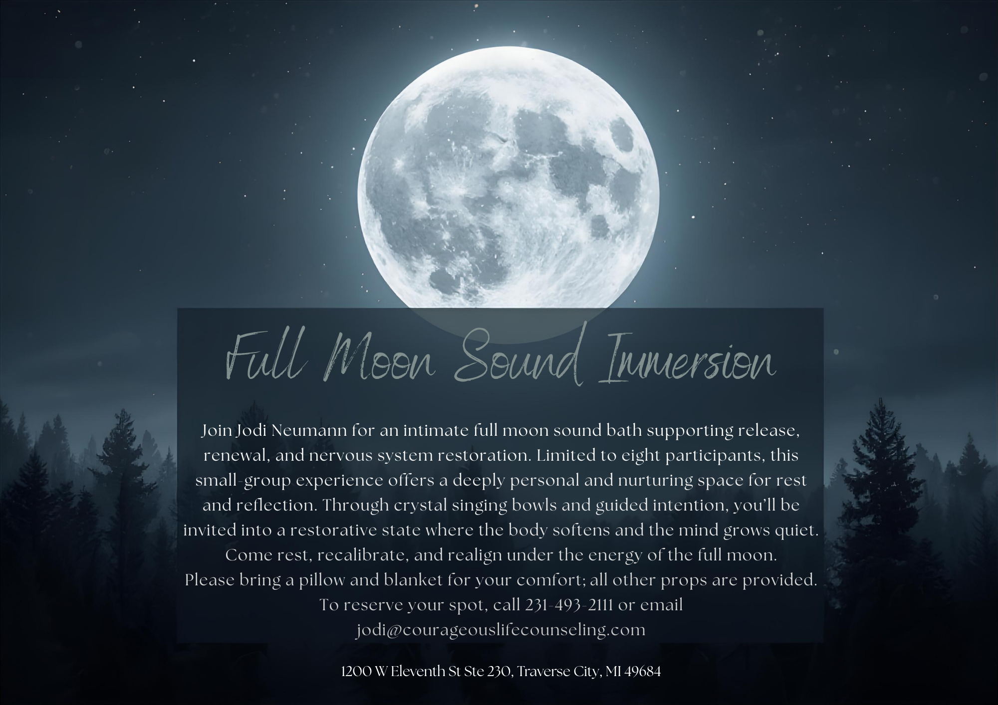 Full Moon Sound Immersion 5/31 @ 4:00pm