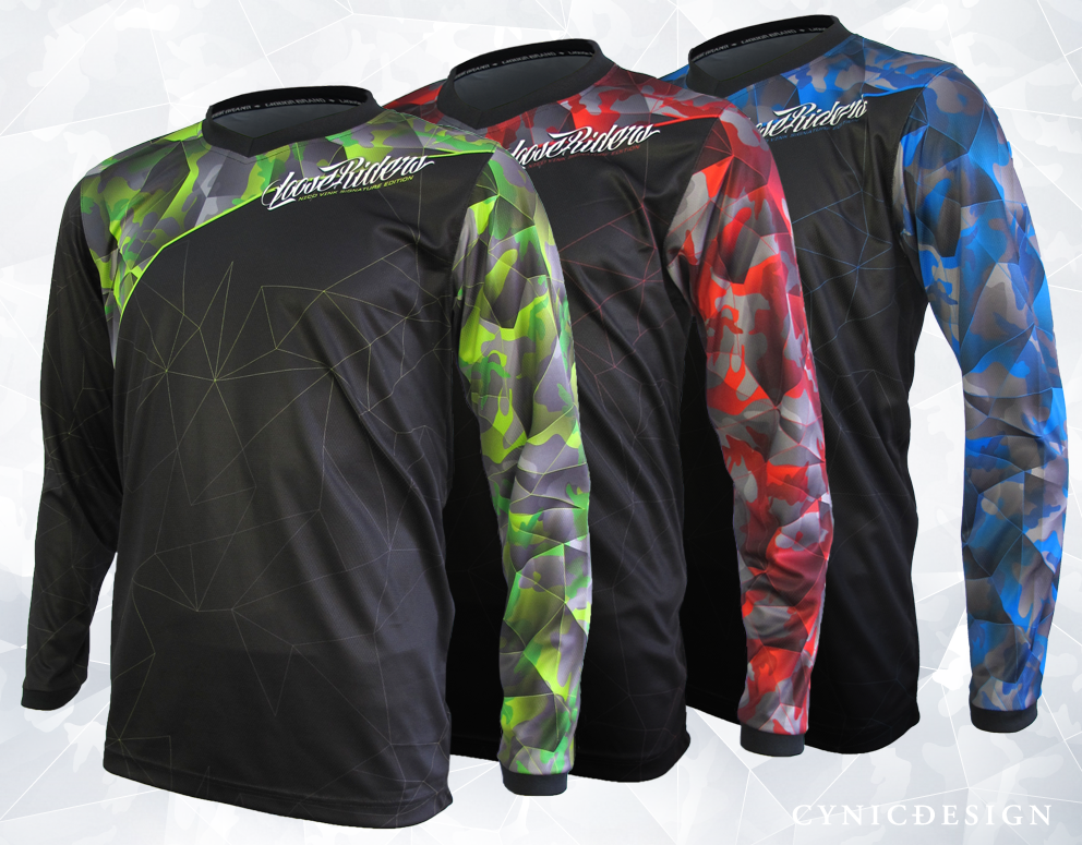 Loose Riders Camo Tech Jerseys