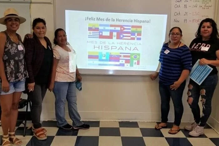 Congratulations to our 2019-2020 BAC officers! From left to right: Shay Windsor- Representative, Jazmin Manon- Representative, Rosario Ortega- Secretary, Migdalia Duarte- Vice President, and Josefina Luna- President.