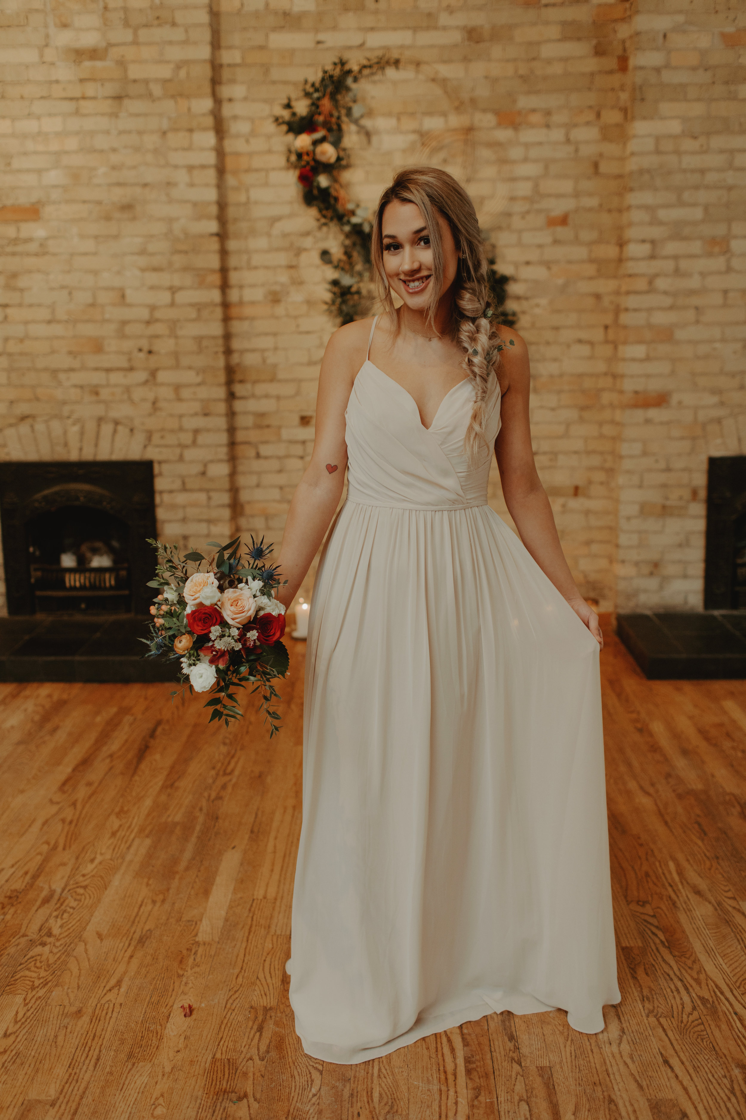 Emma and Buster Elopement - Bridemaid Portrait 1 - by Nikki Kate Photography.jpg