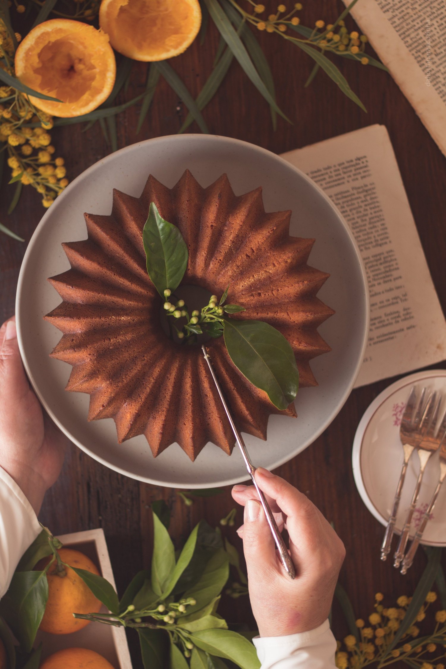 Bolo de Laranja — Da Horta Para A Cozinha