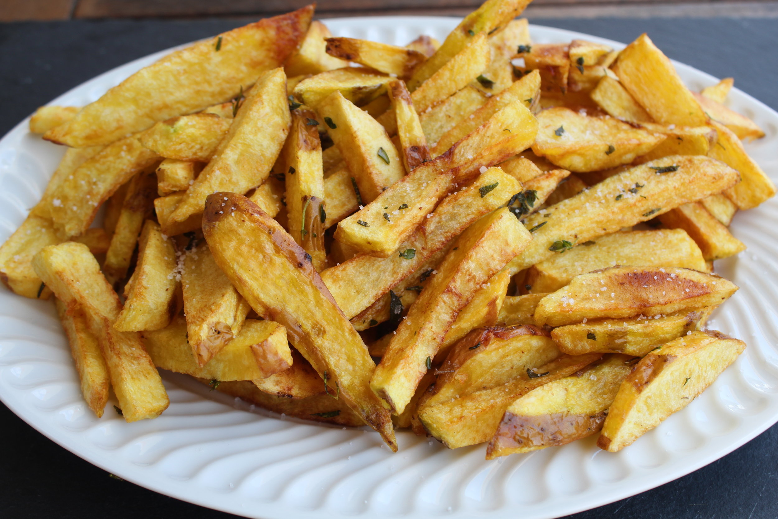 Batatas Fritas com Ervas Aromáticas