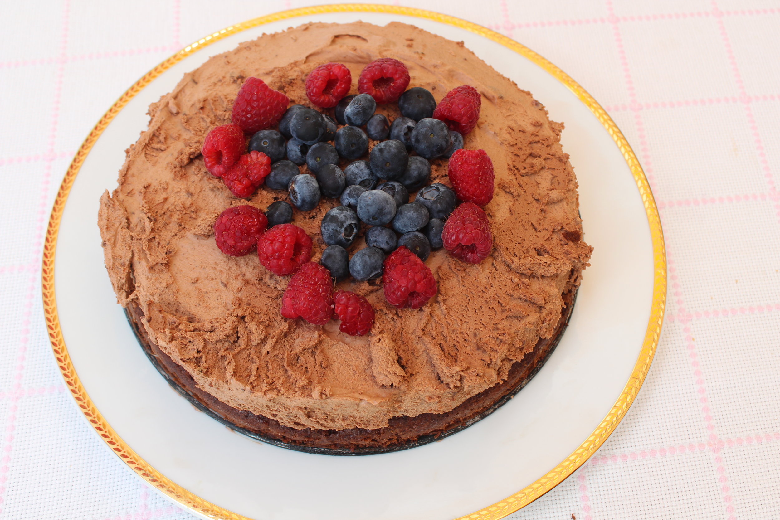 Bolo de Chocolate e Mousse