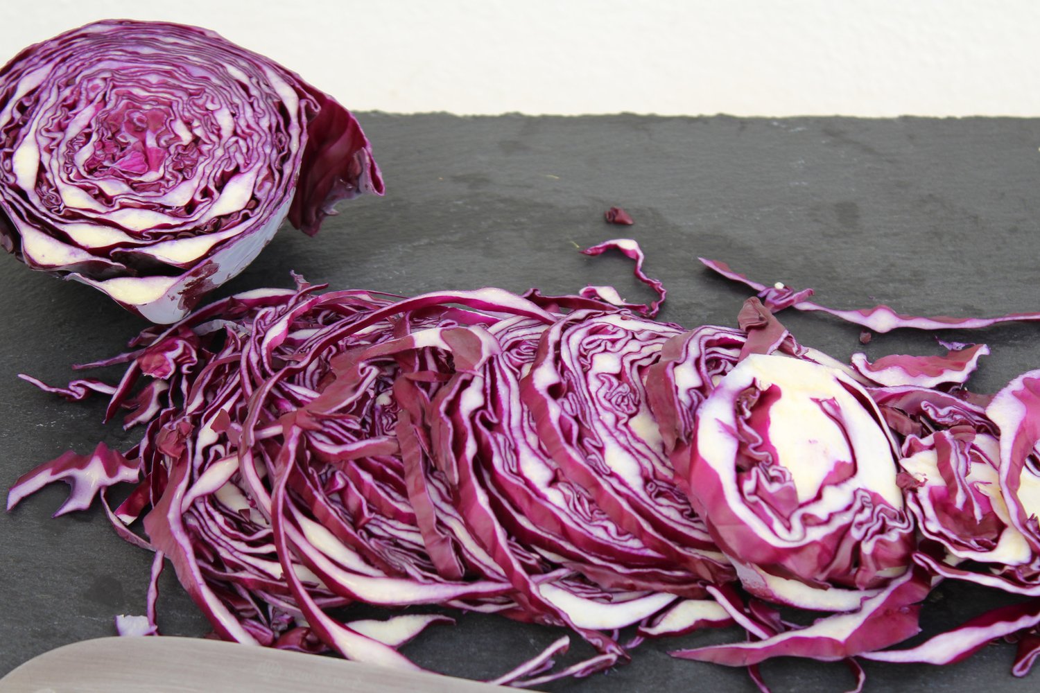 Couve Roxa com Vinagre Balsâmico — Da Horta Para A Cozinha