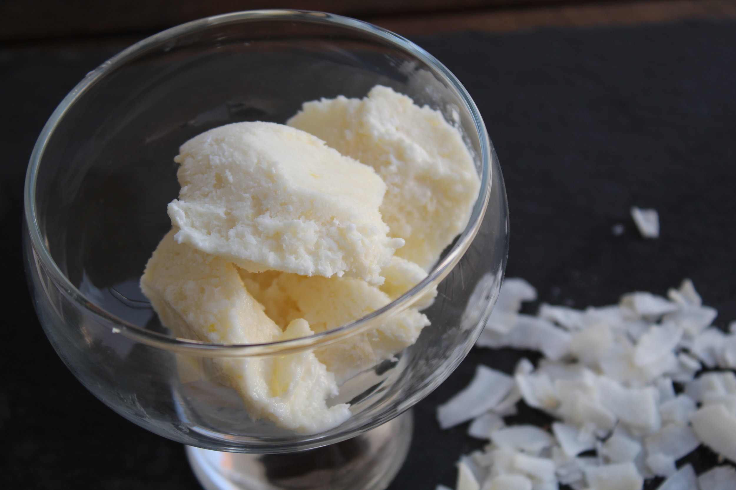 Gelado de Coco e Lima