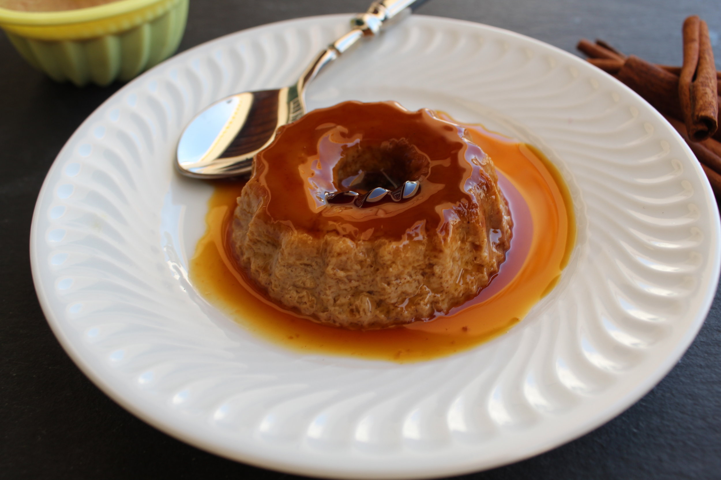 Pudim de Laranja com Especiarias