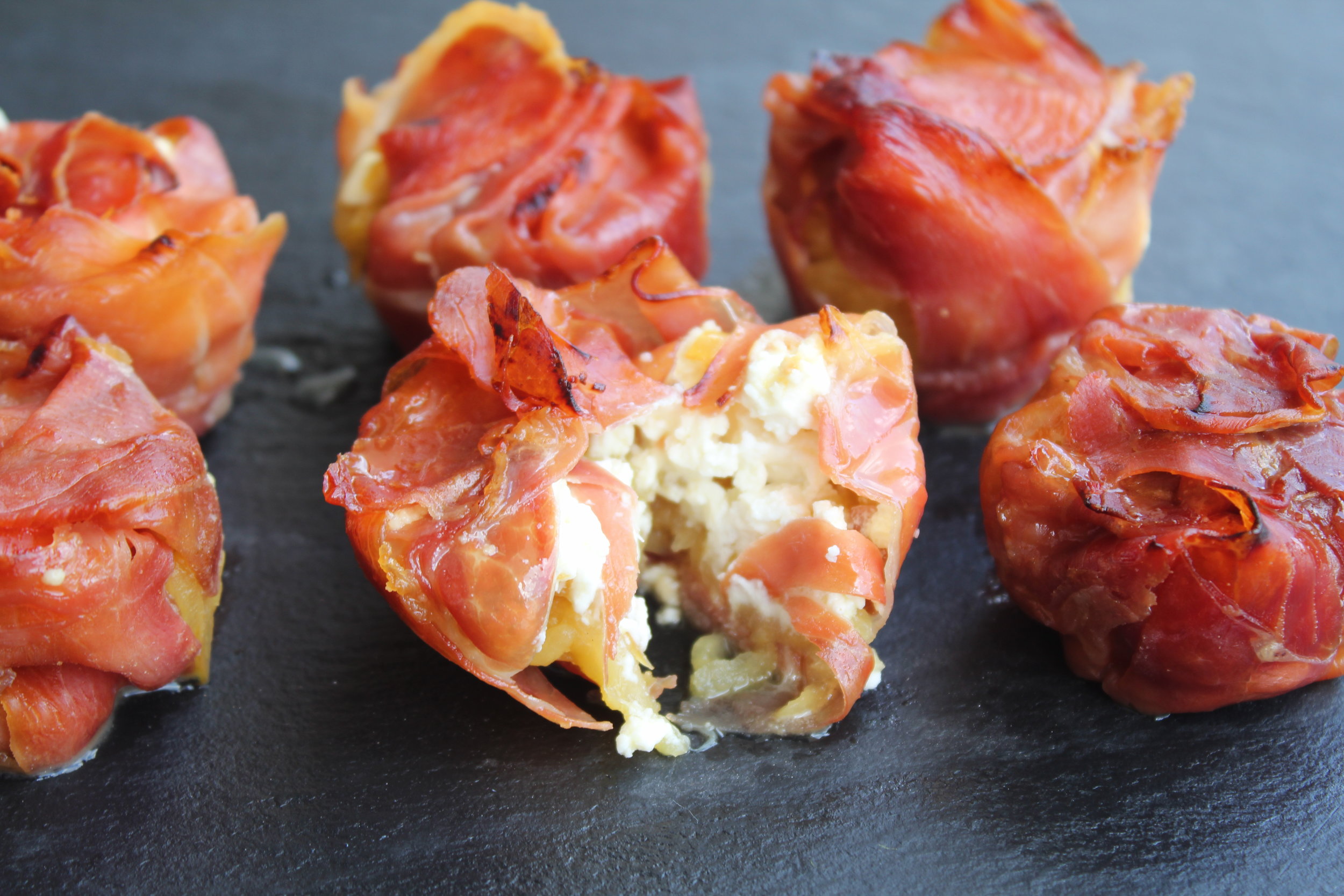 Trouxas de Presunto e Maçã