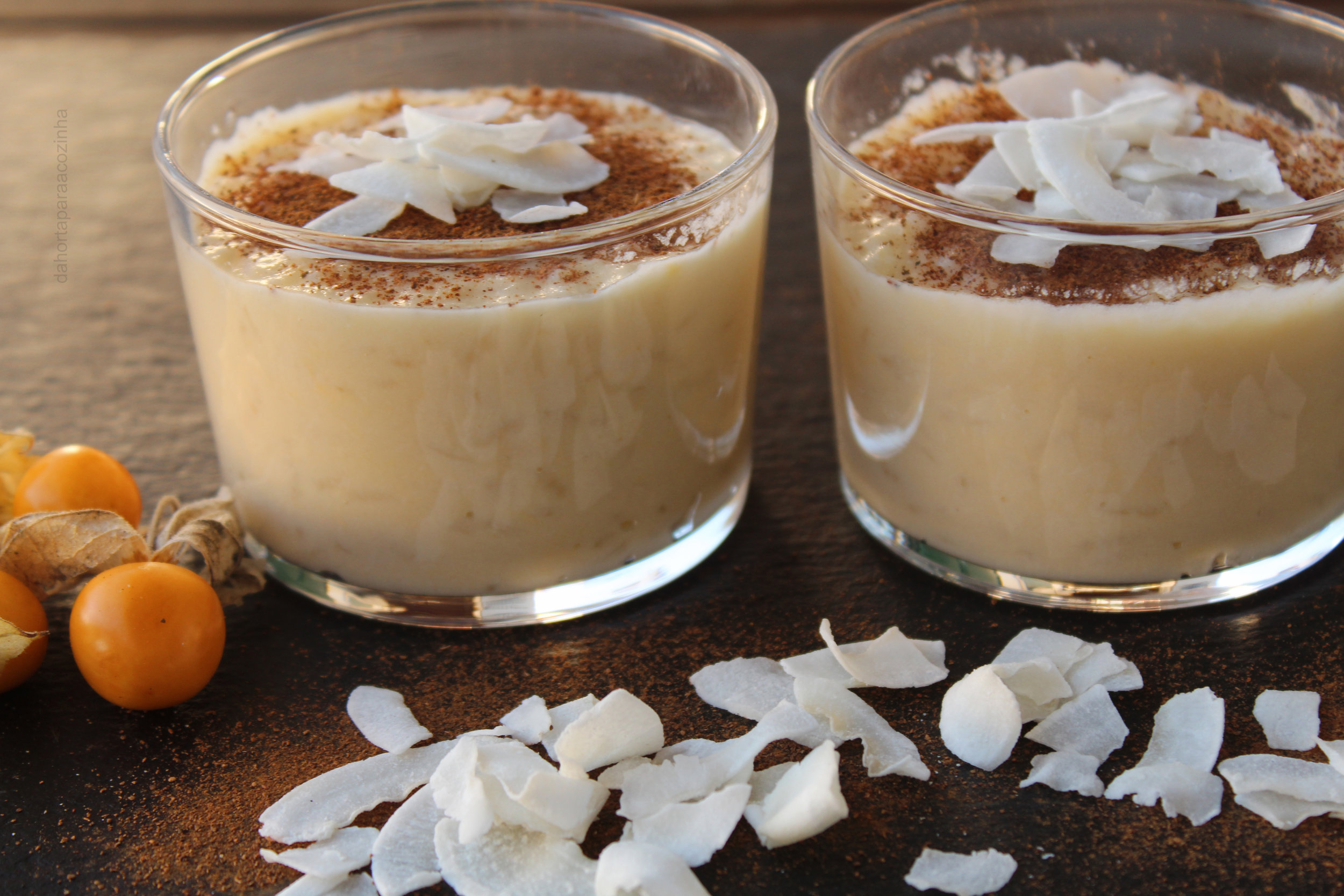 Arroz Doce Tropical (com coco)