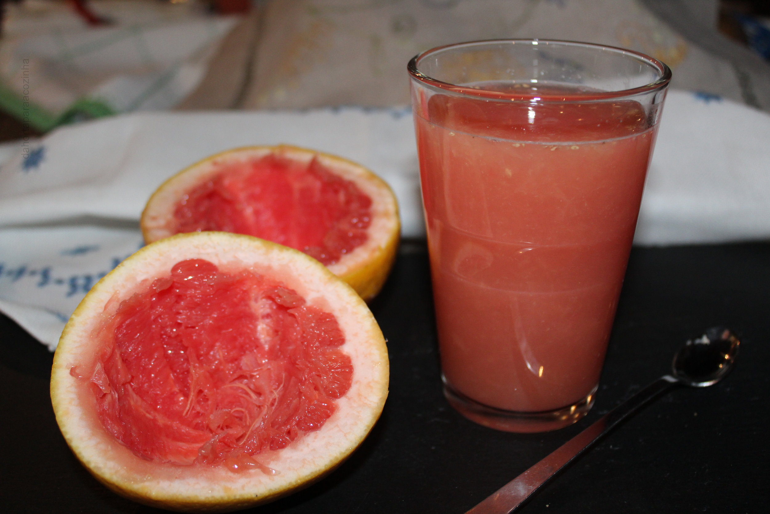 Sumo de Toranja para depois do Natal