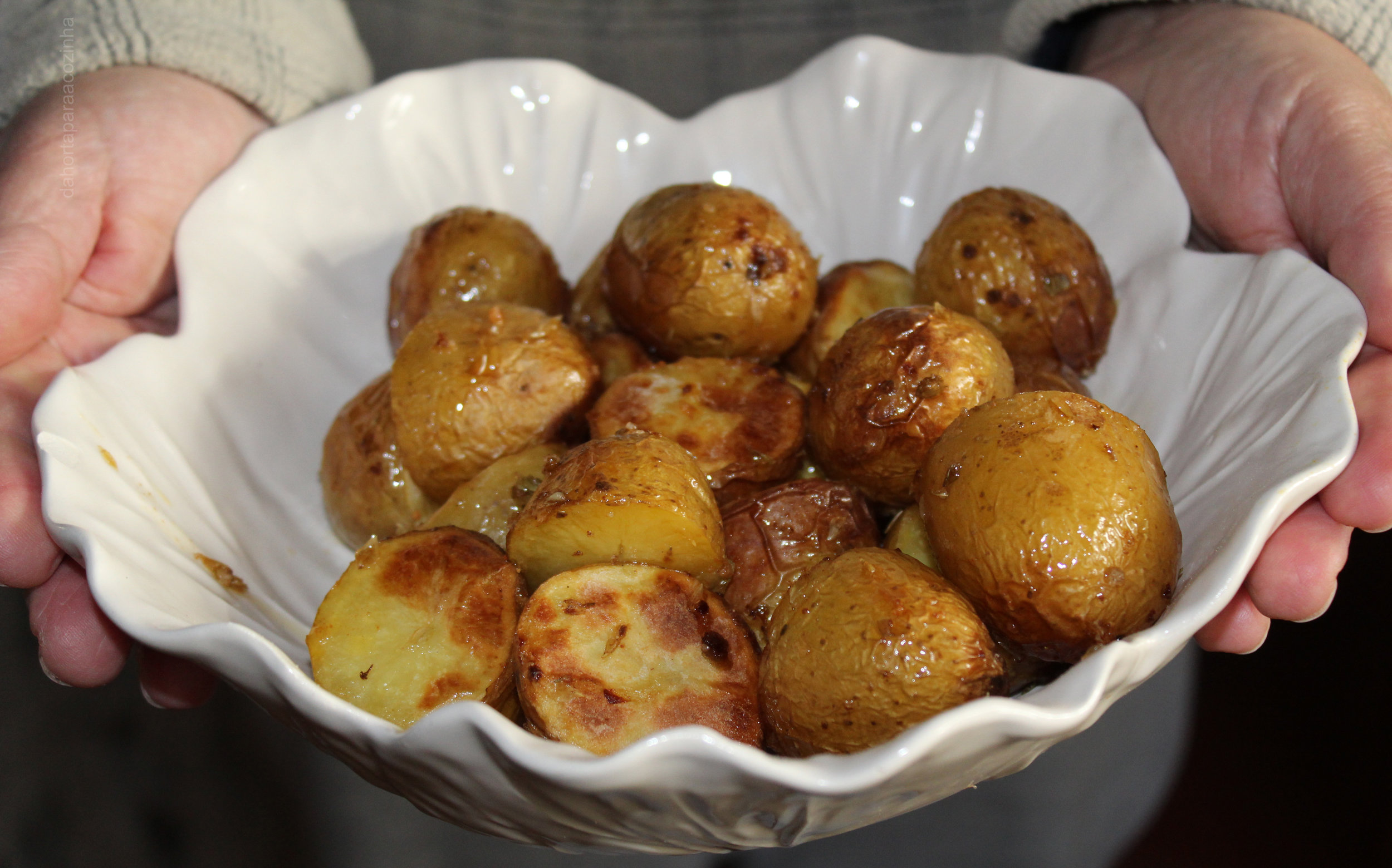 Batatas Assadas no Forno com Oregãos