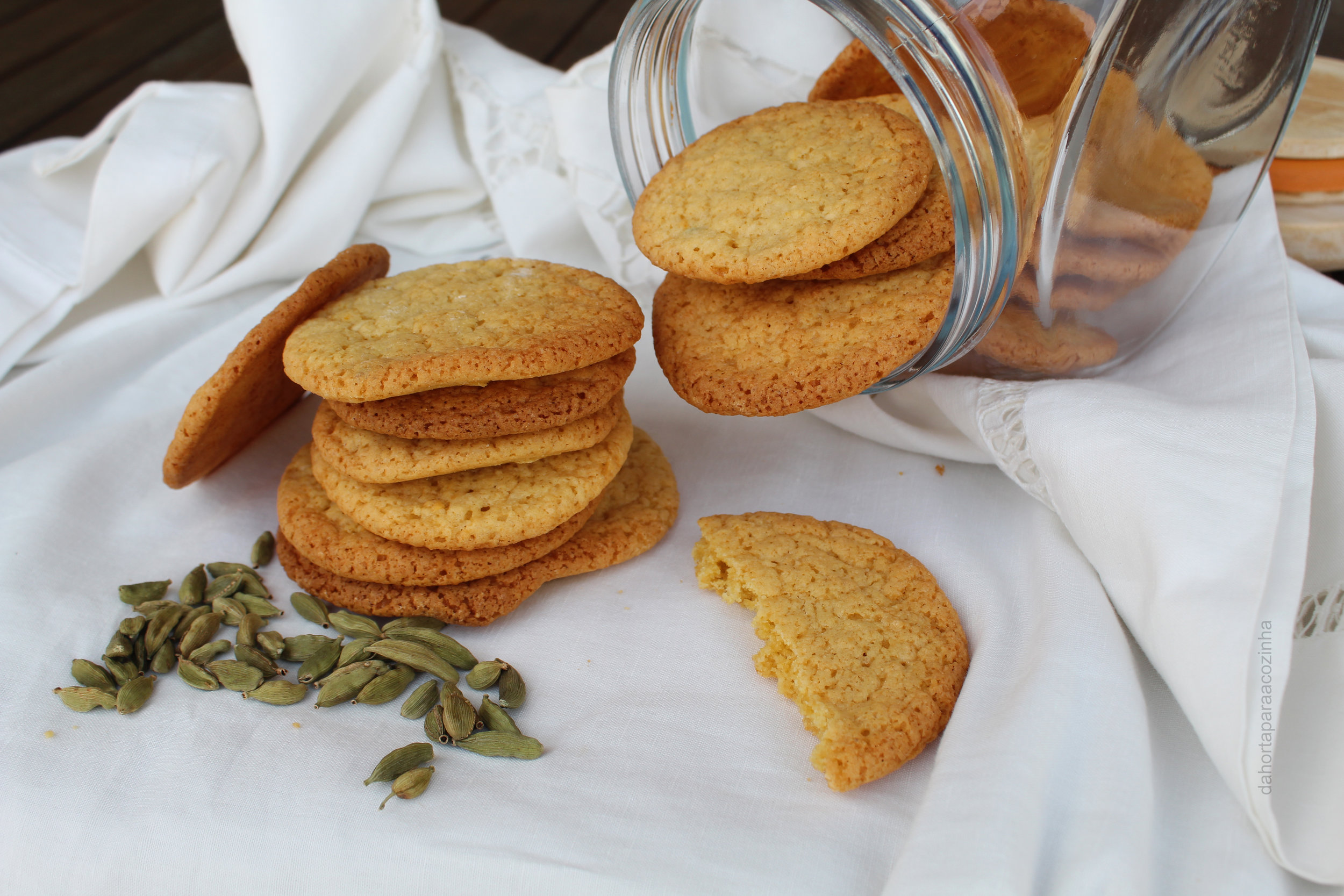 Bolachas de Limão e Cardamomo