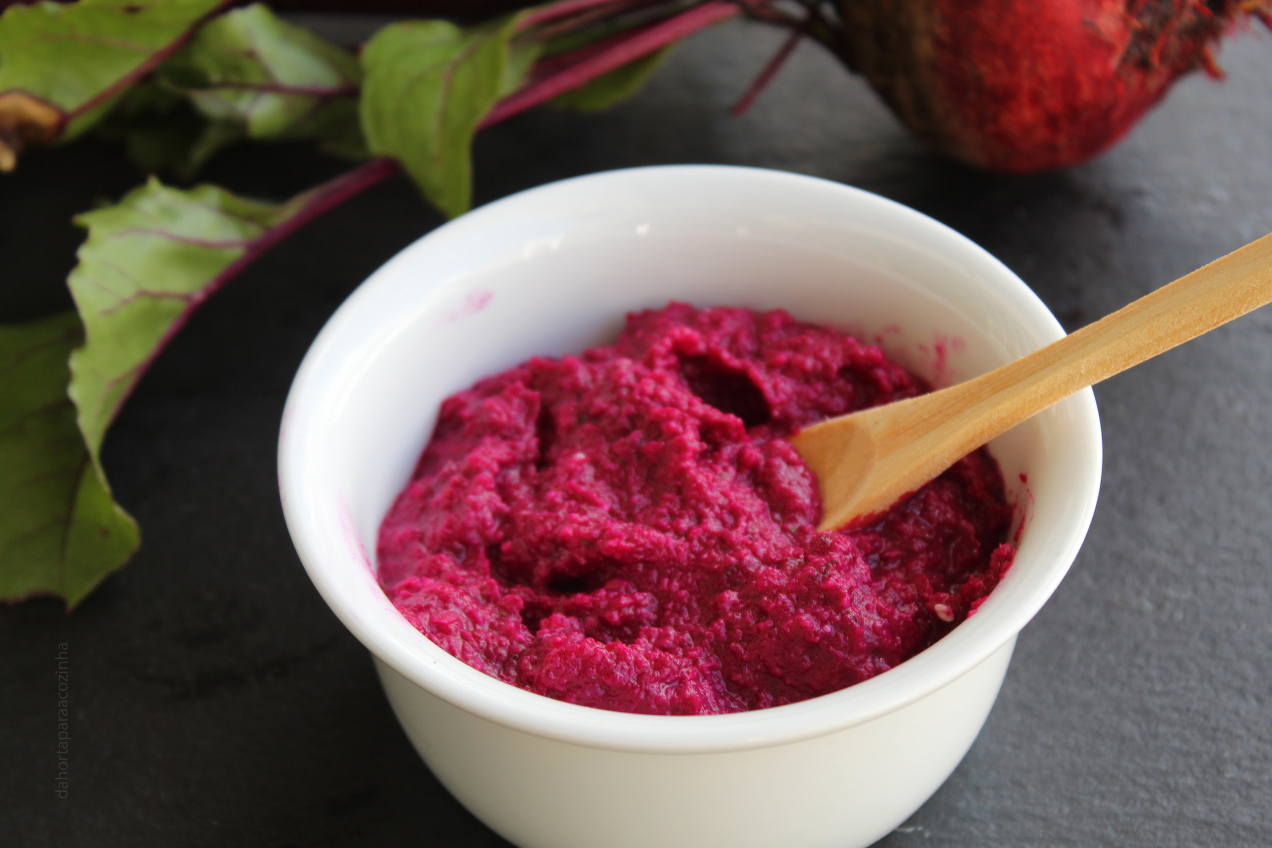 Húmus de Beterraba Assada