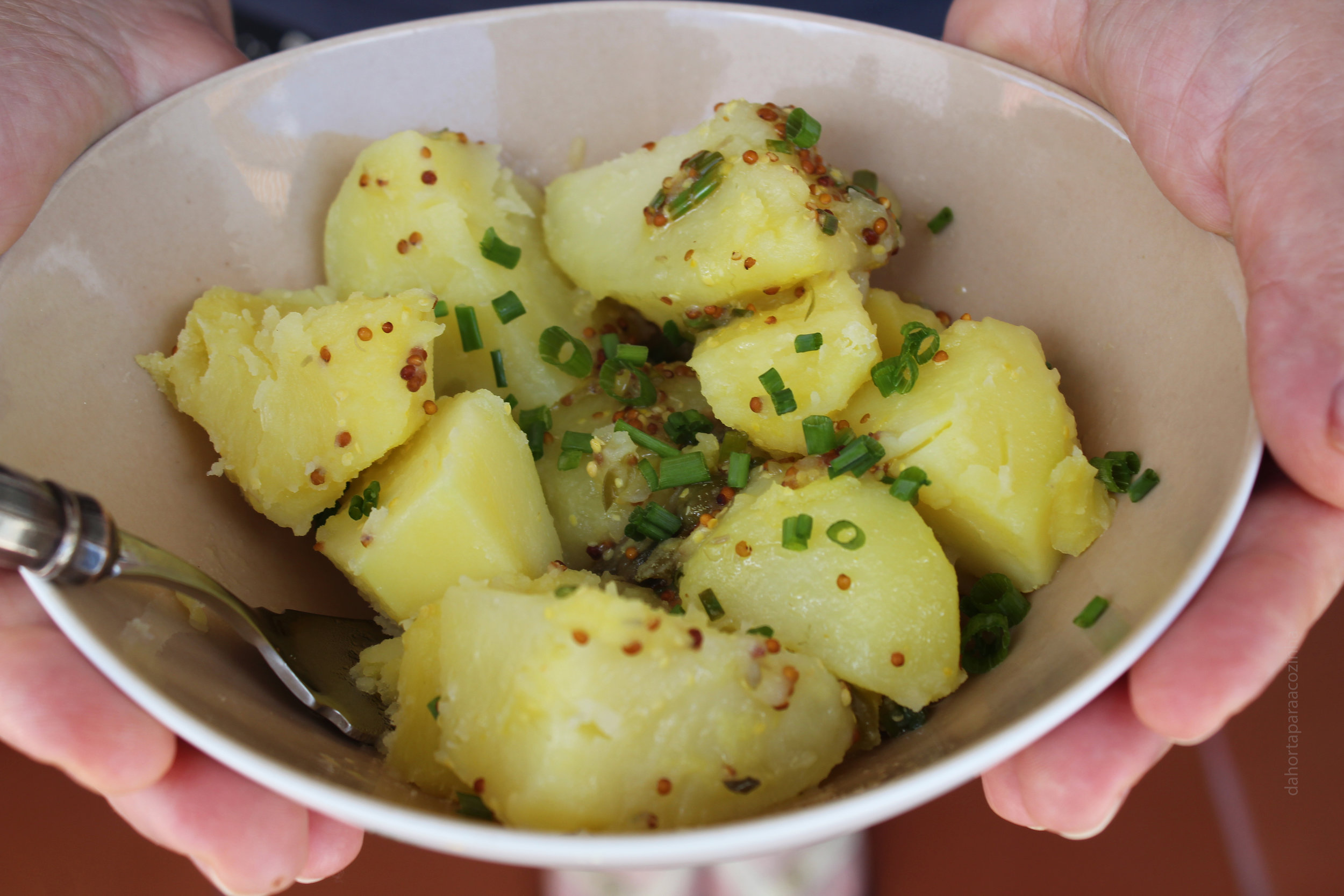 Salada de Batatas com Alcaparras