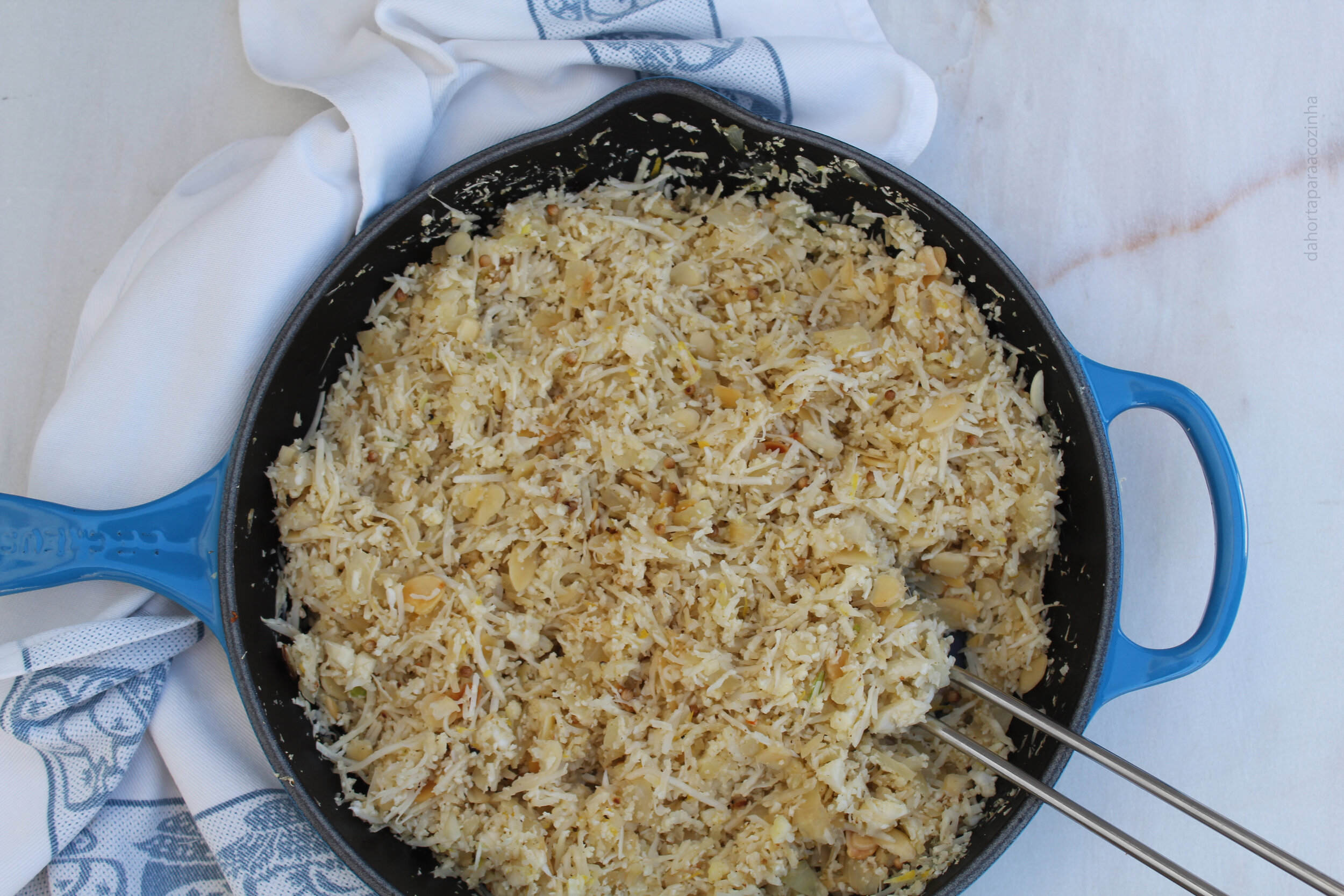 Arroz de Couve Flor com Especiarias