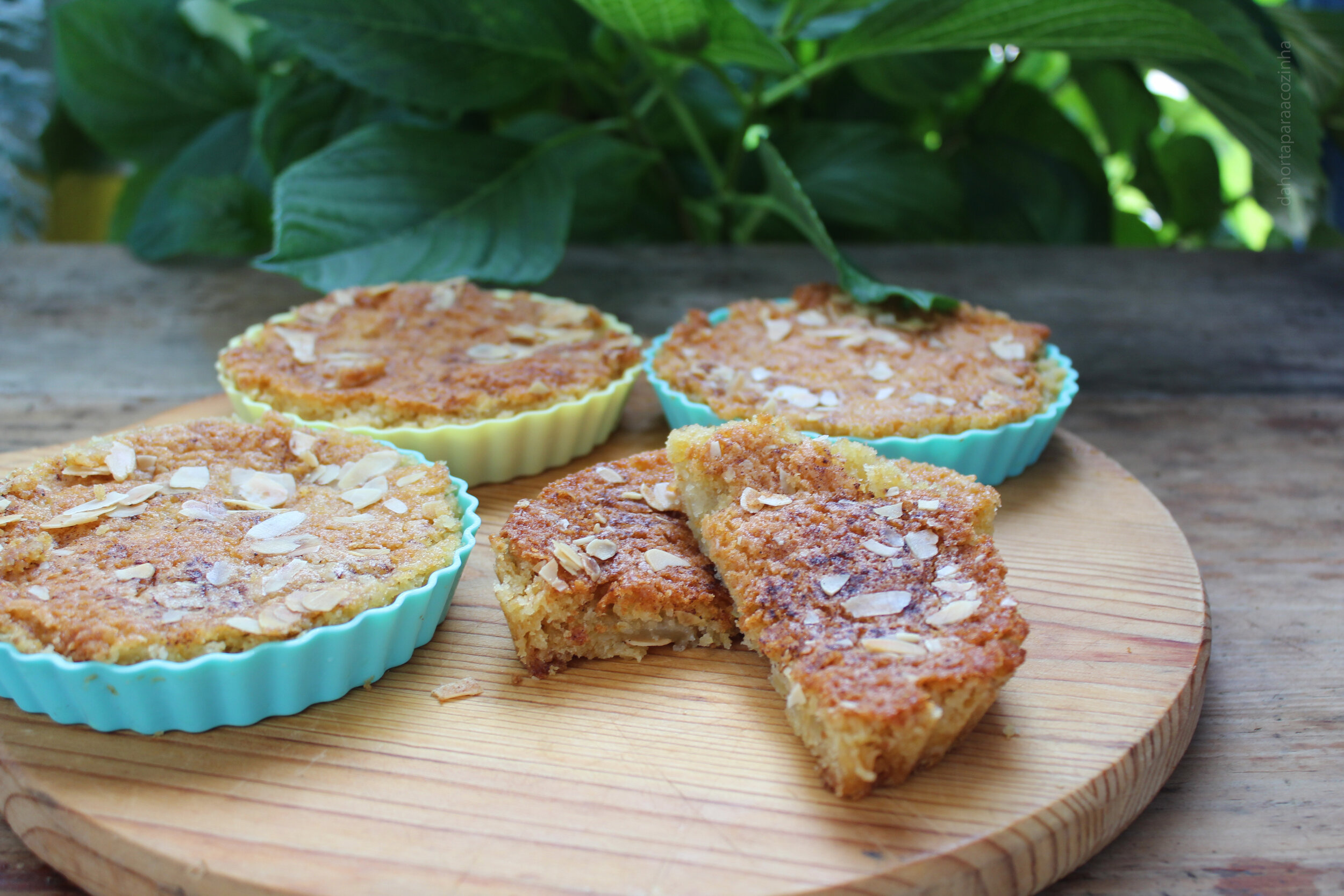 Tartes de Maçã e Amêndoa