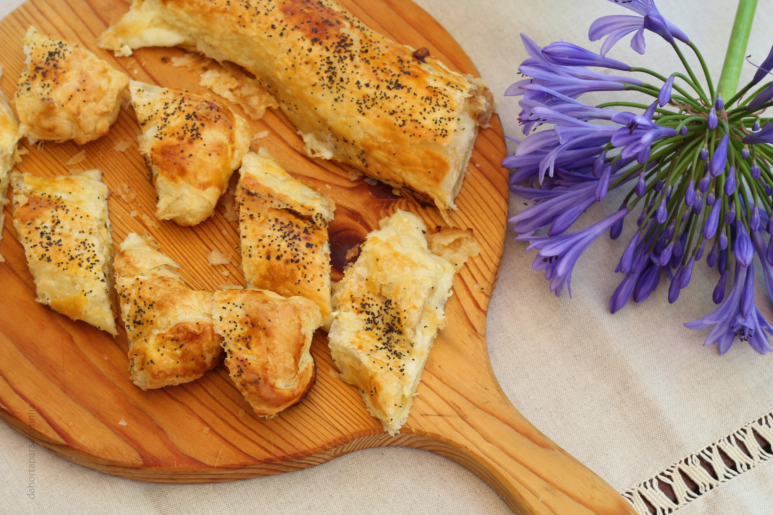 Rolos de Queijo Chèvre