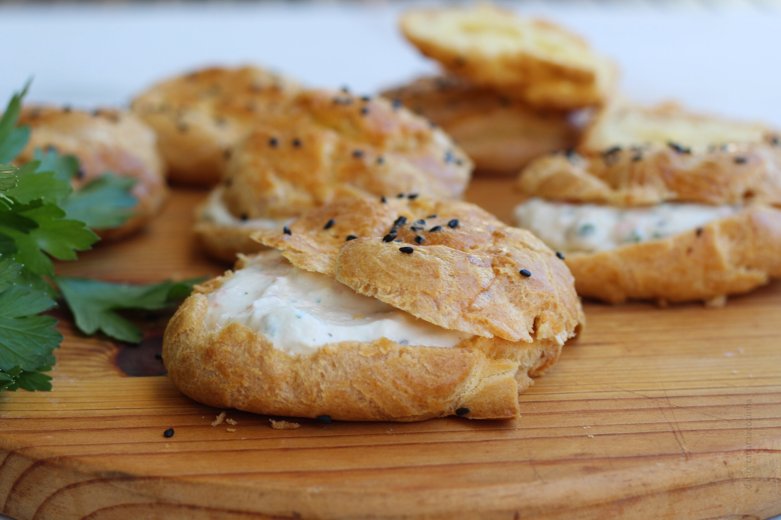 Paris Brest Salgado Recheado com Camarão