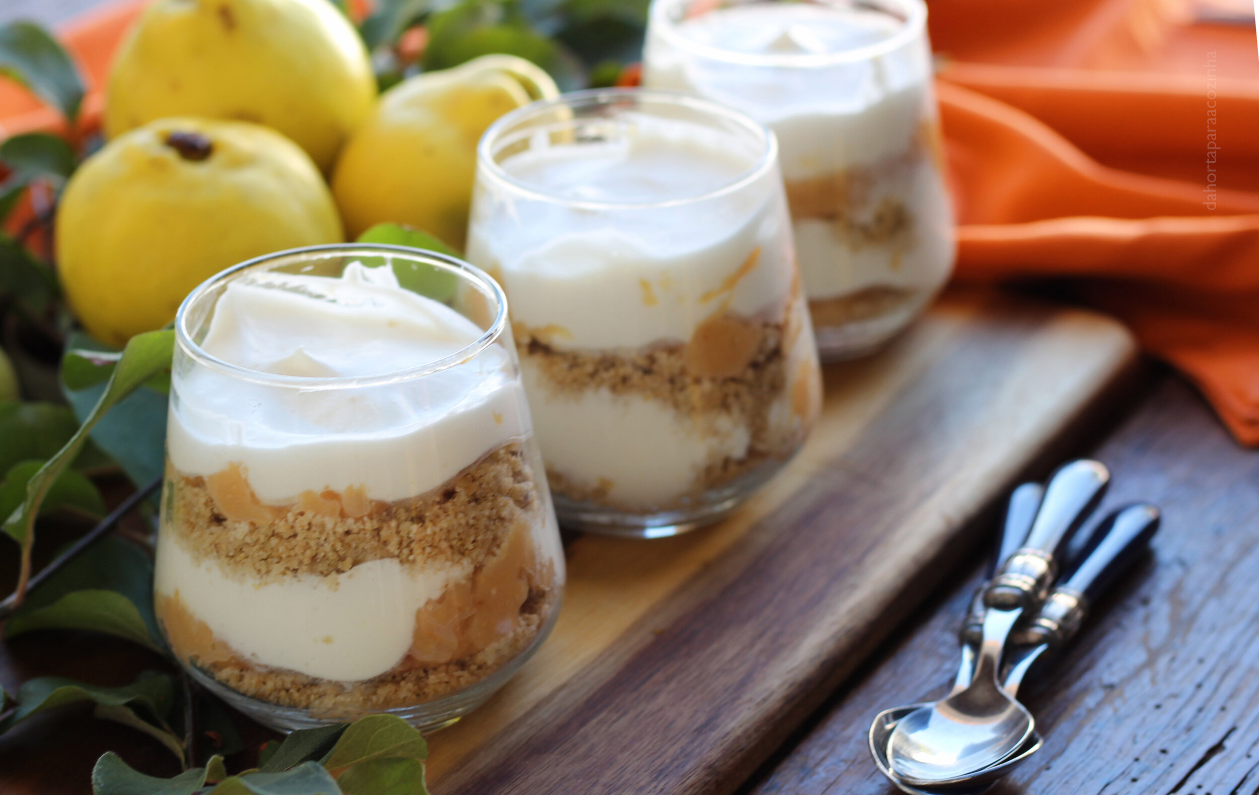 Triffle de Marmelos Assados