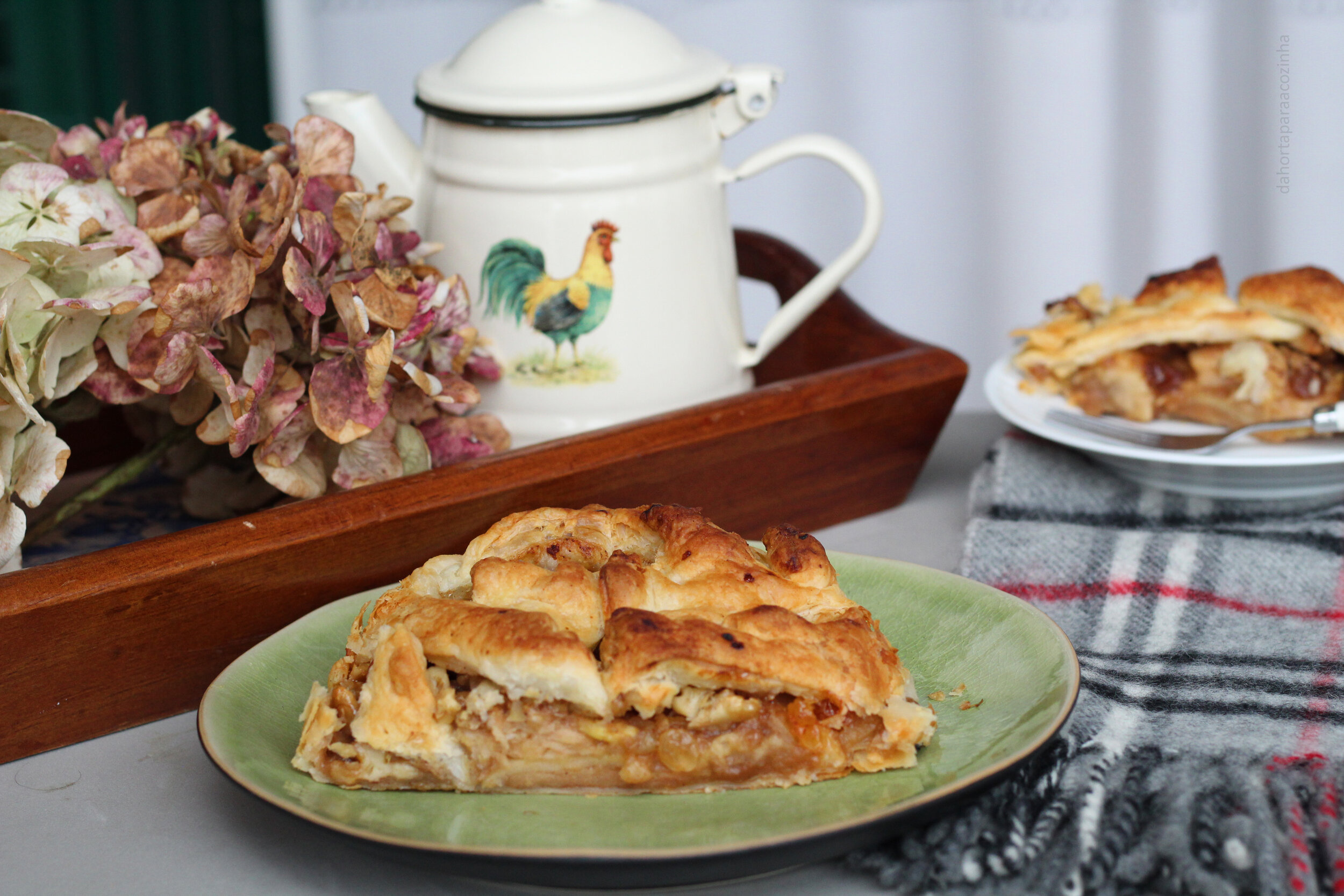 Apfelstrudel - Torta de Maçã