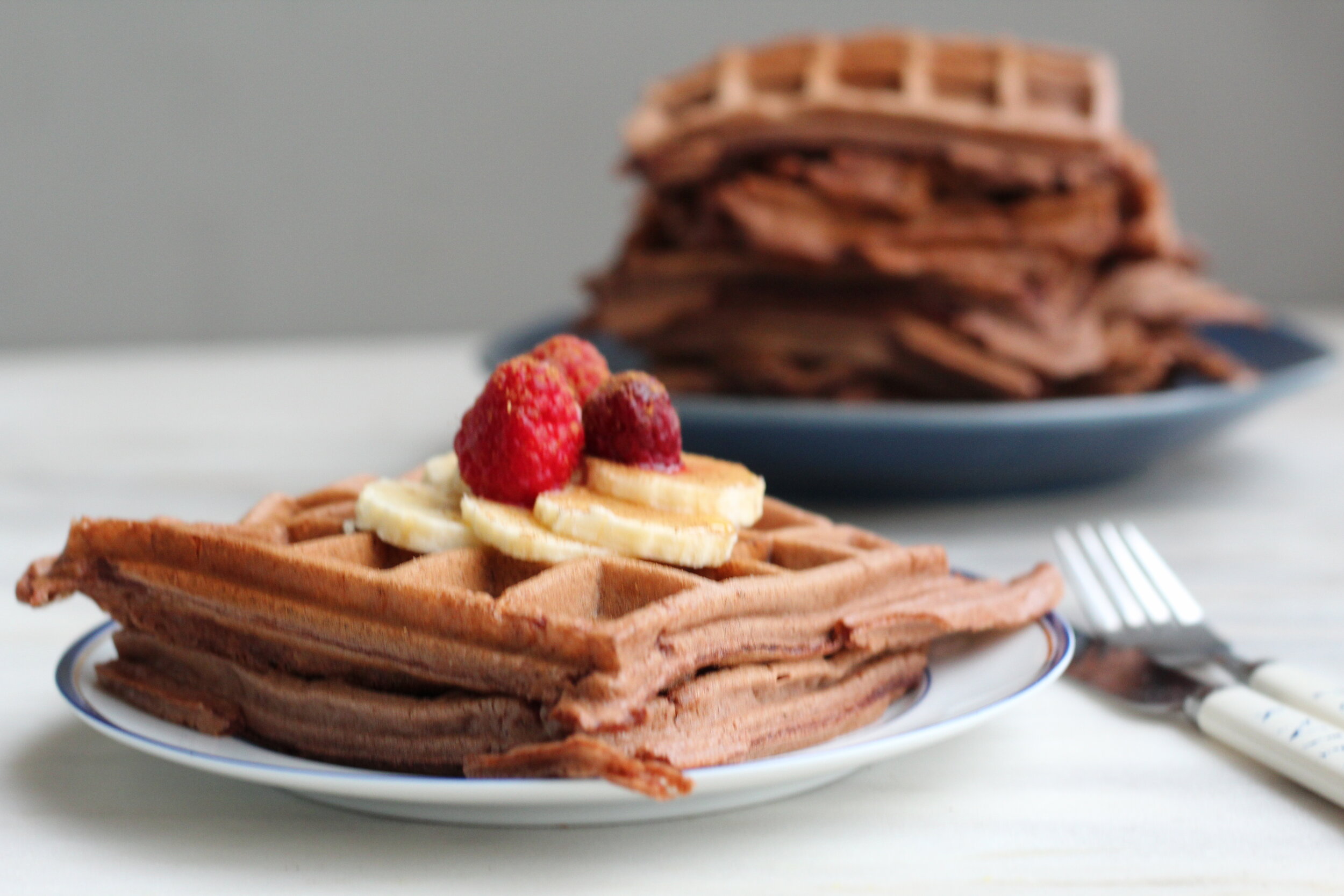 Waffles de Cacau