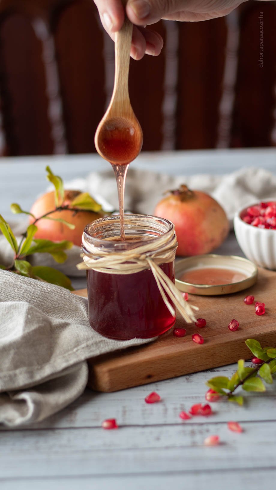 Caramelo e Sal: Geleia de Pêssego com Raspas de Laranja