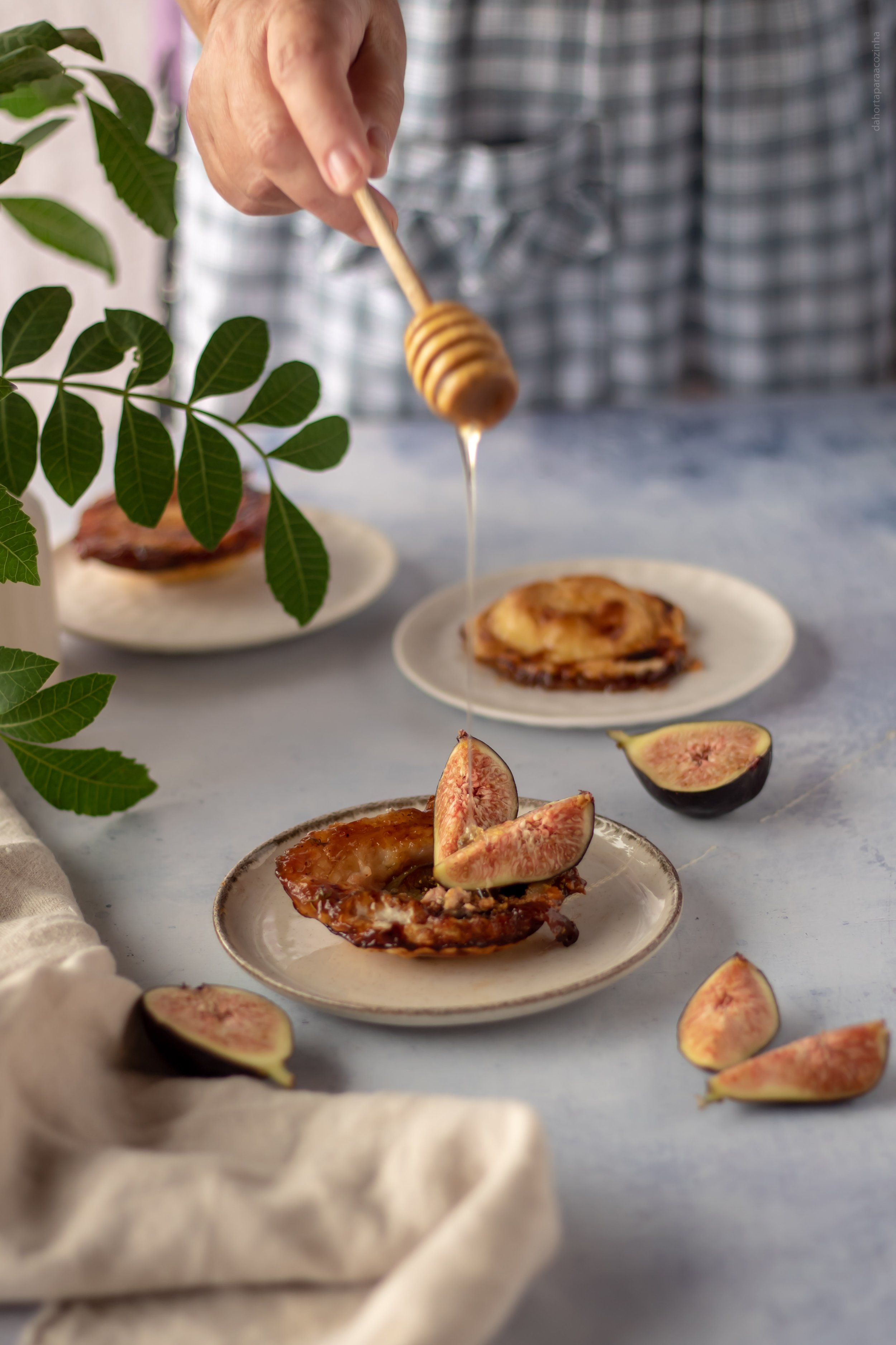 Tartes Tatin de Figos e Chévre