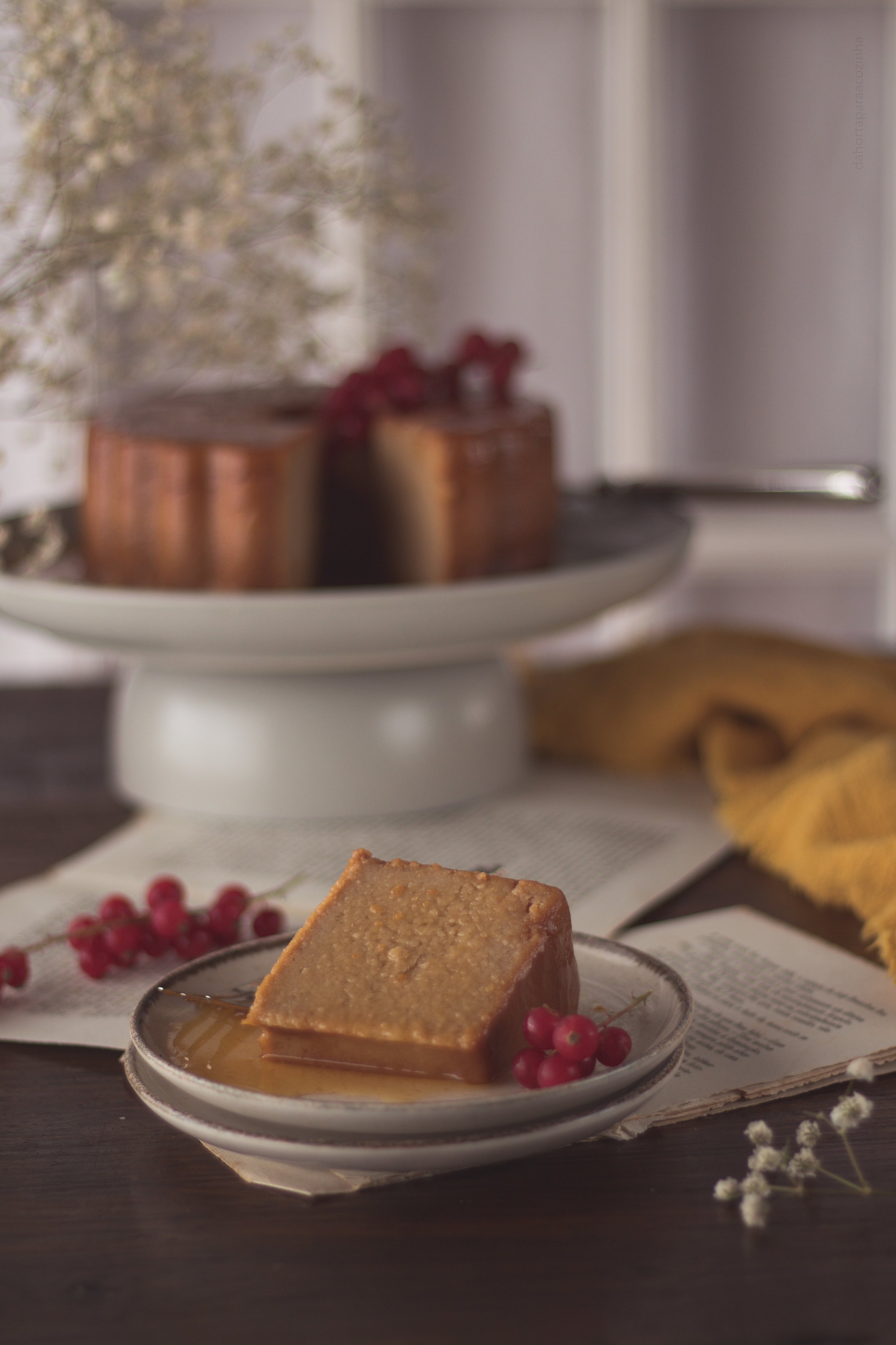 Pudim de Pão e Vinho do Porto