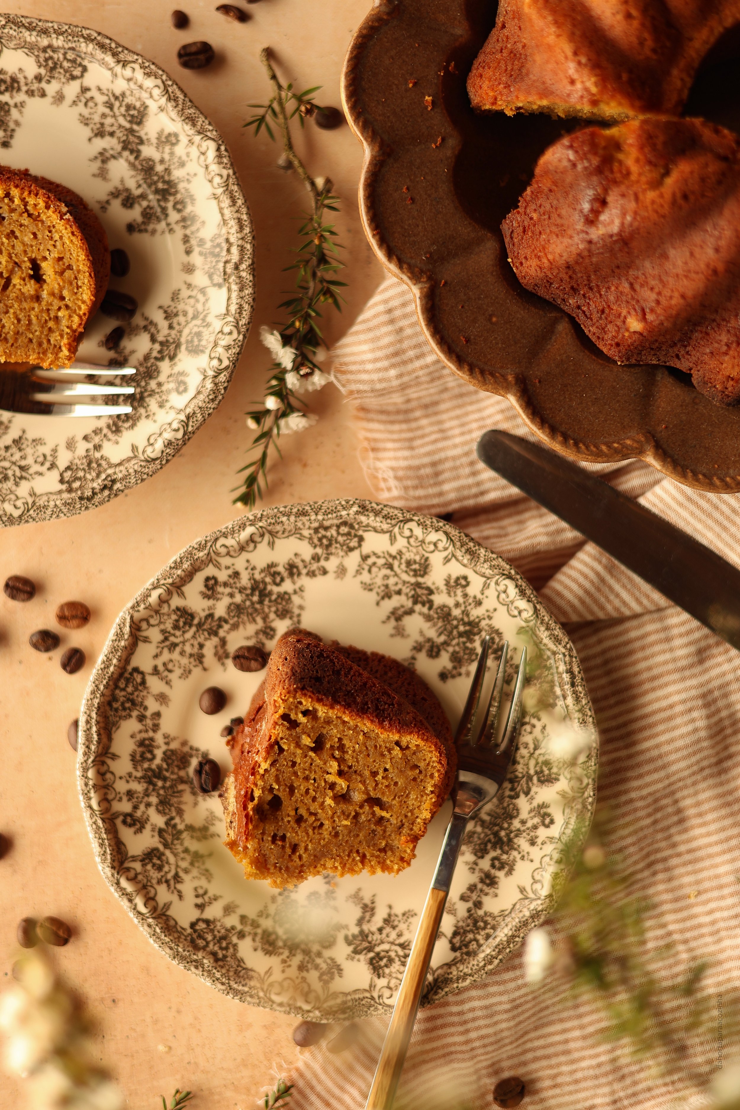 Bolo de Iogurte com Café