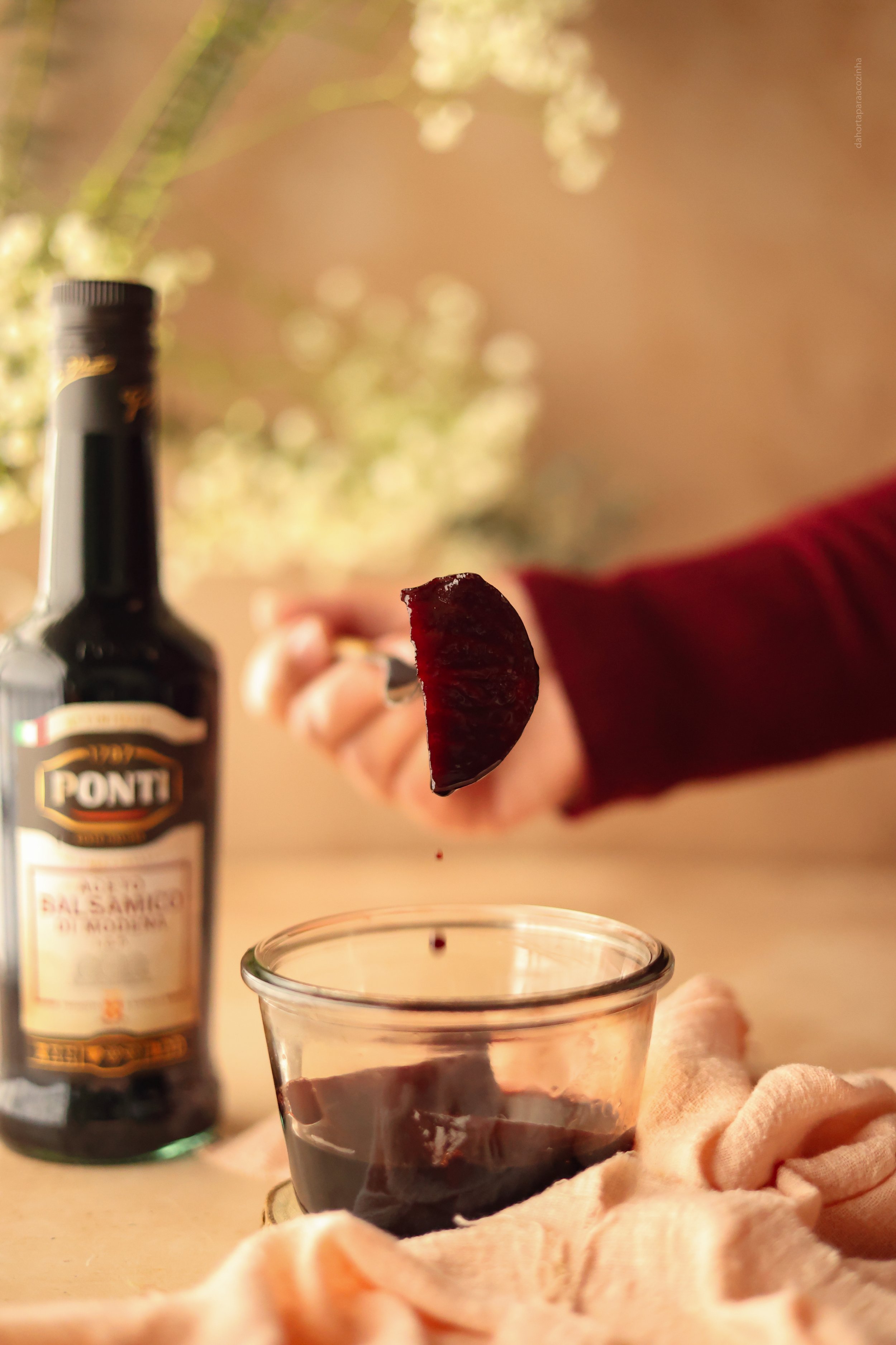 Beterrabas Assadas em Balsâmico