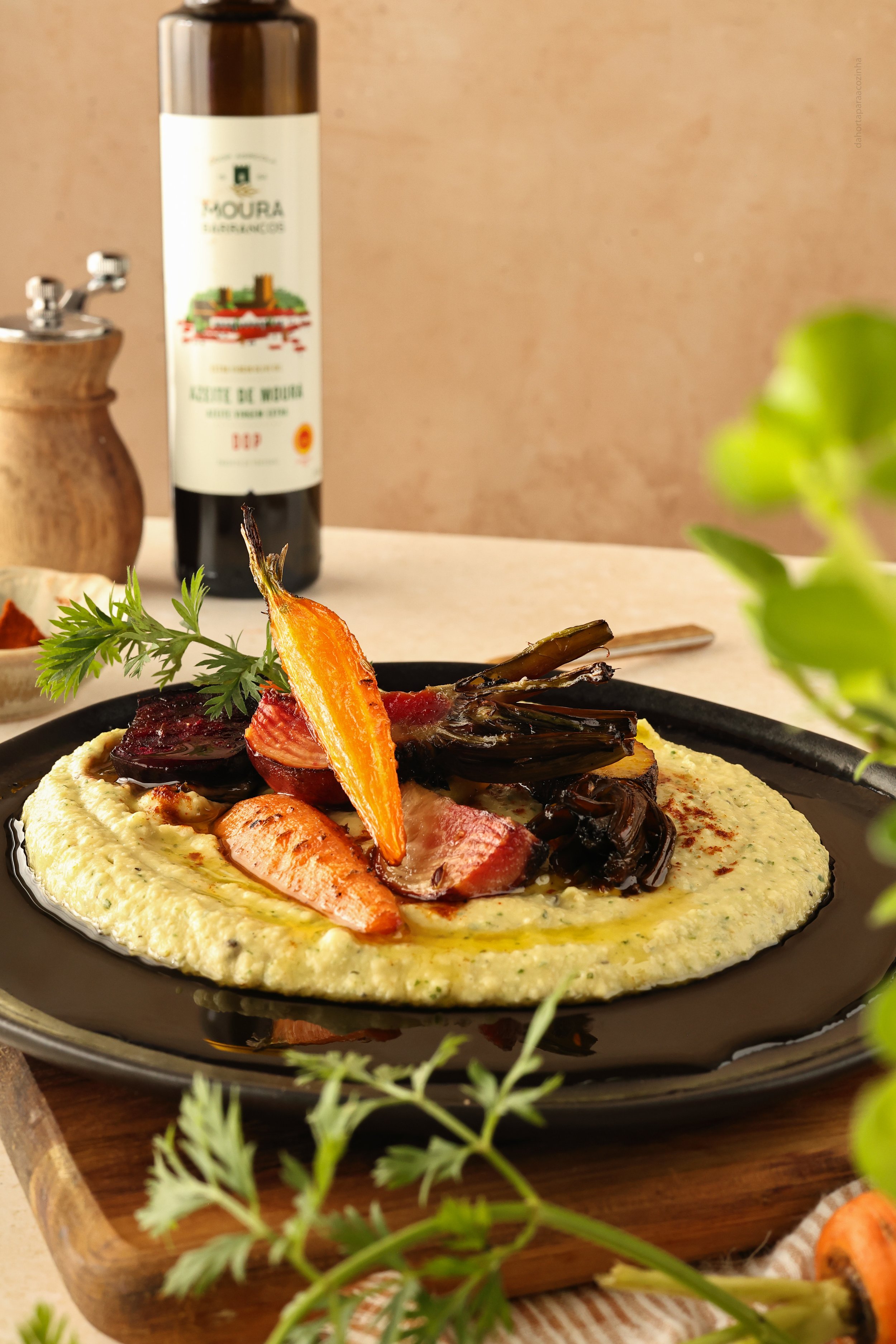 Legumes de Raíz Assados no Forno