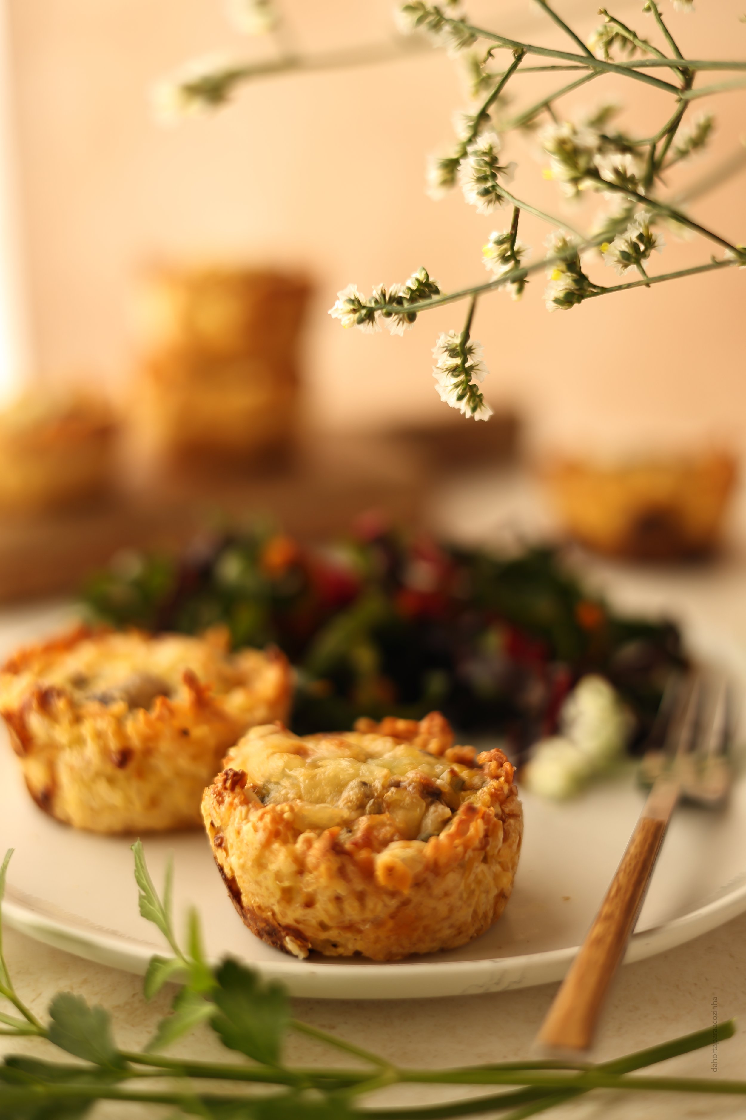 Cestos de Arroz Basmati Taj com Cogumelos